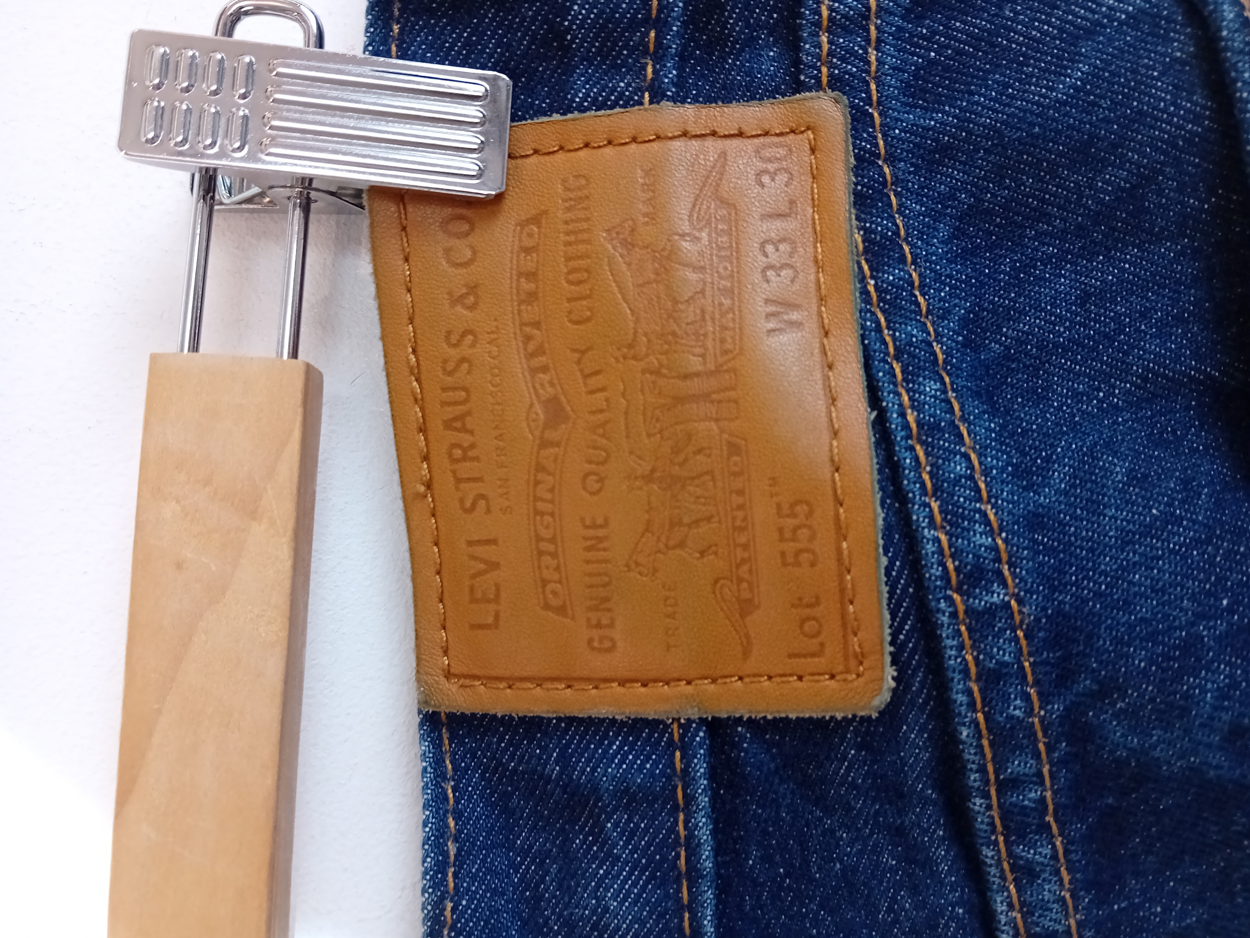 Jean Levi's 555 Denim Brut