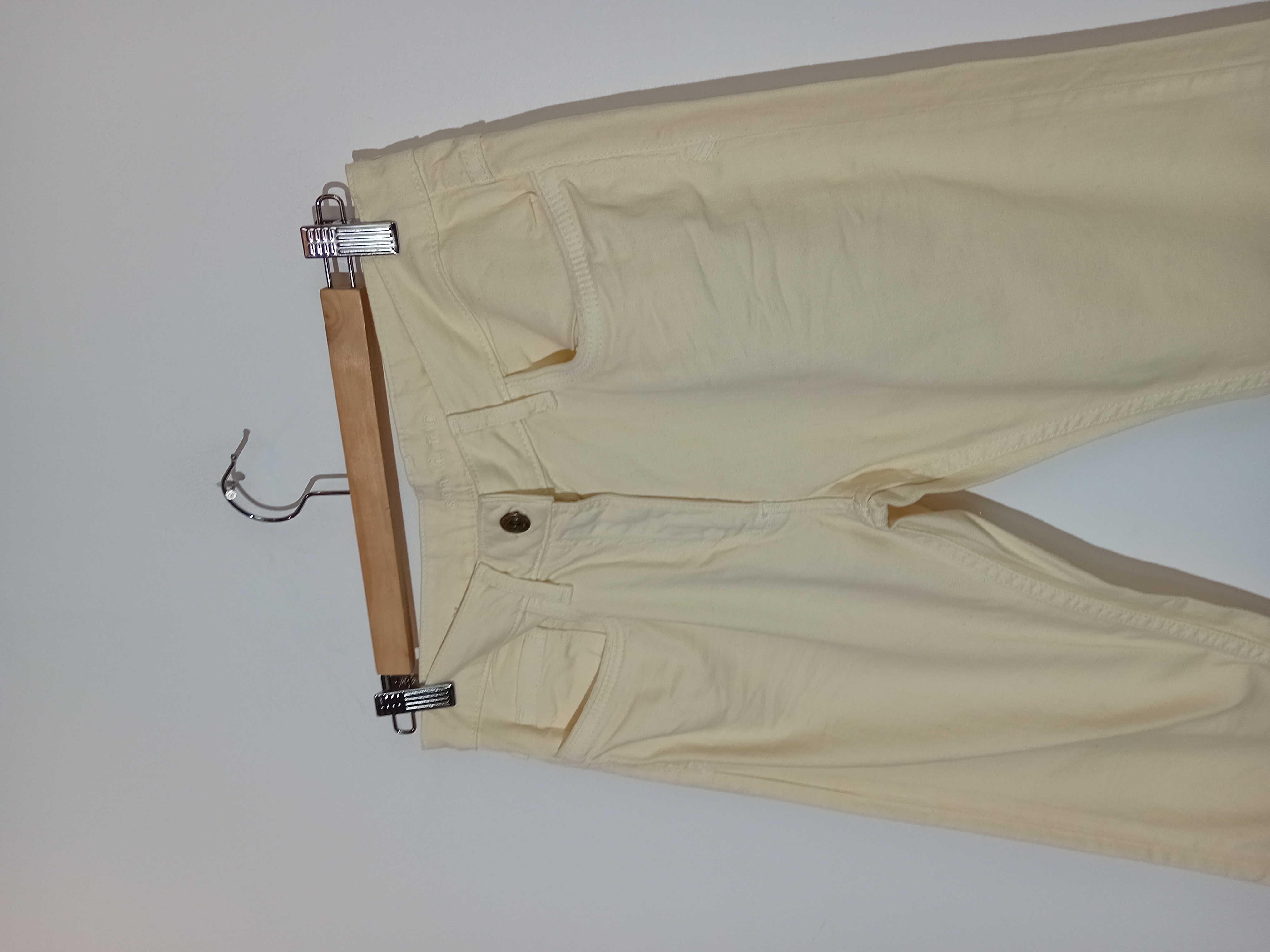 Pantalon Slim Sandro Crème M