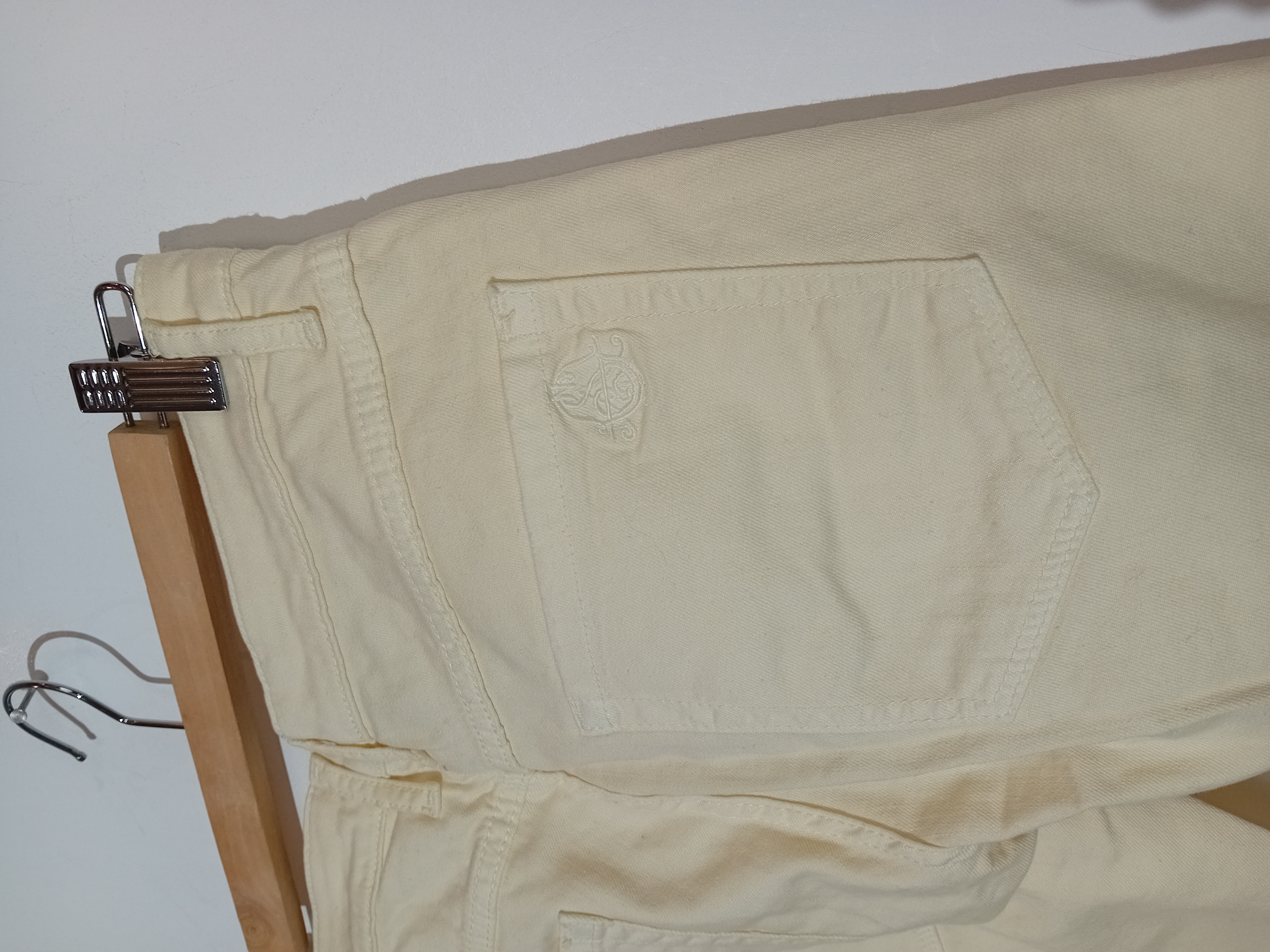 Pantalon Slim Sandro Crème M