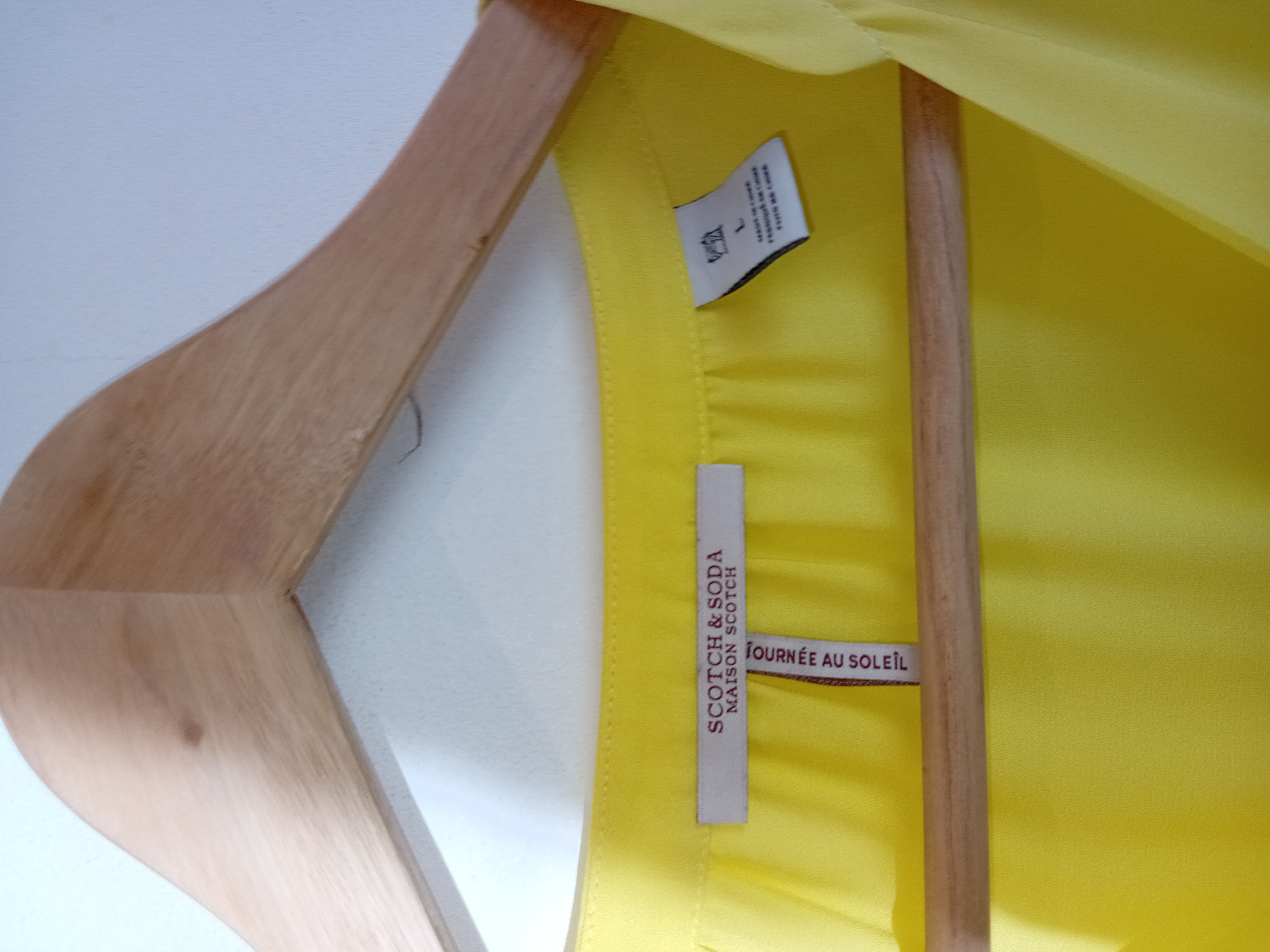 Blouse Fluide Jaune Scotch & Soda L