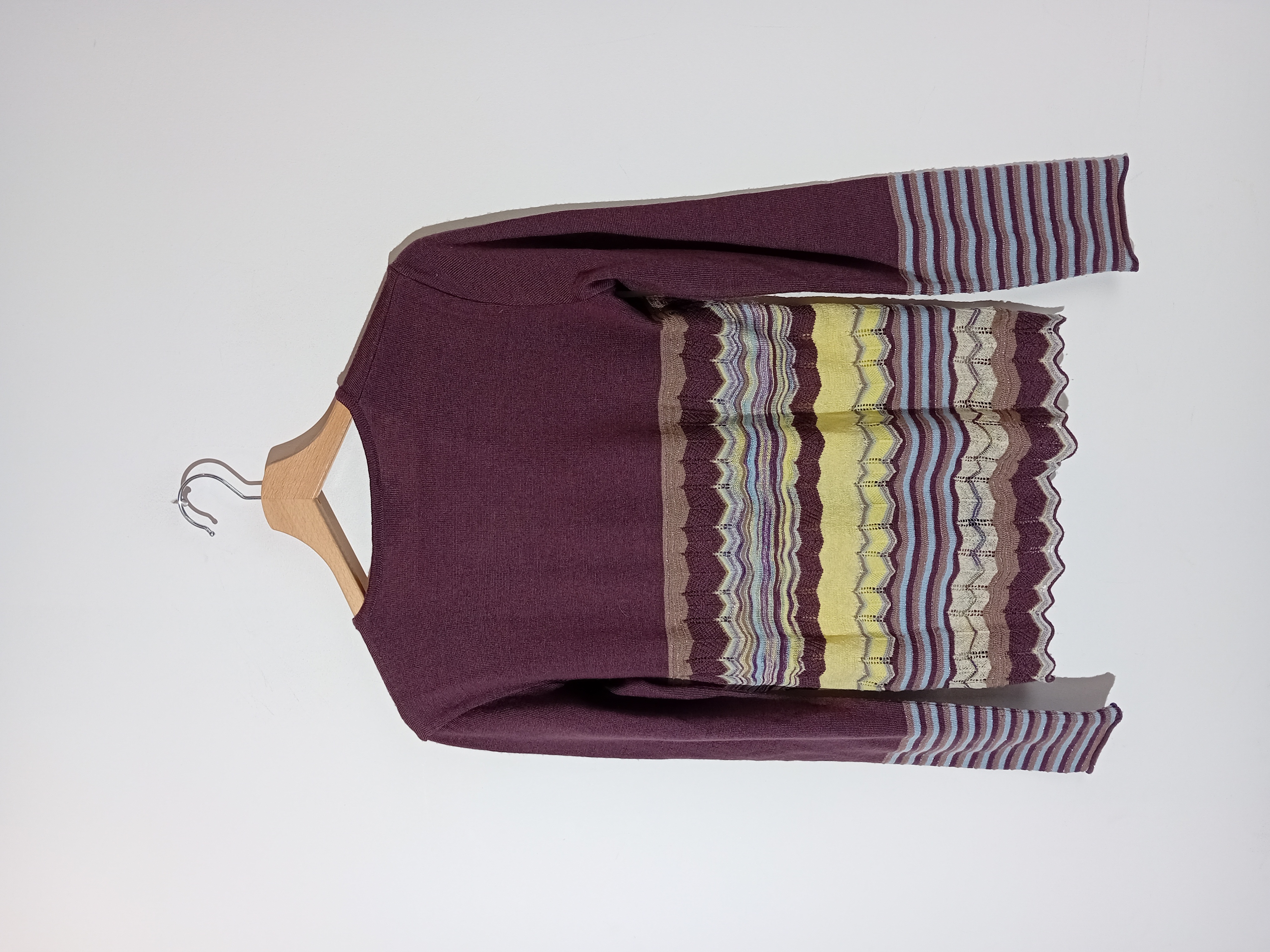 Gilet Missoni Laine Viscose Zig-zag L