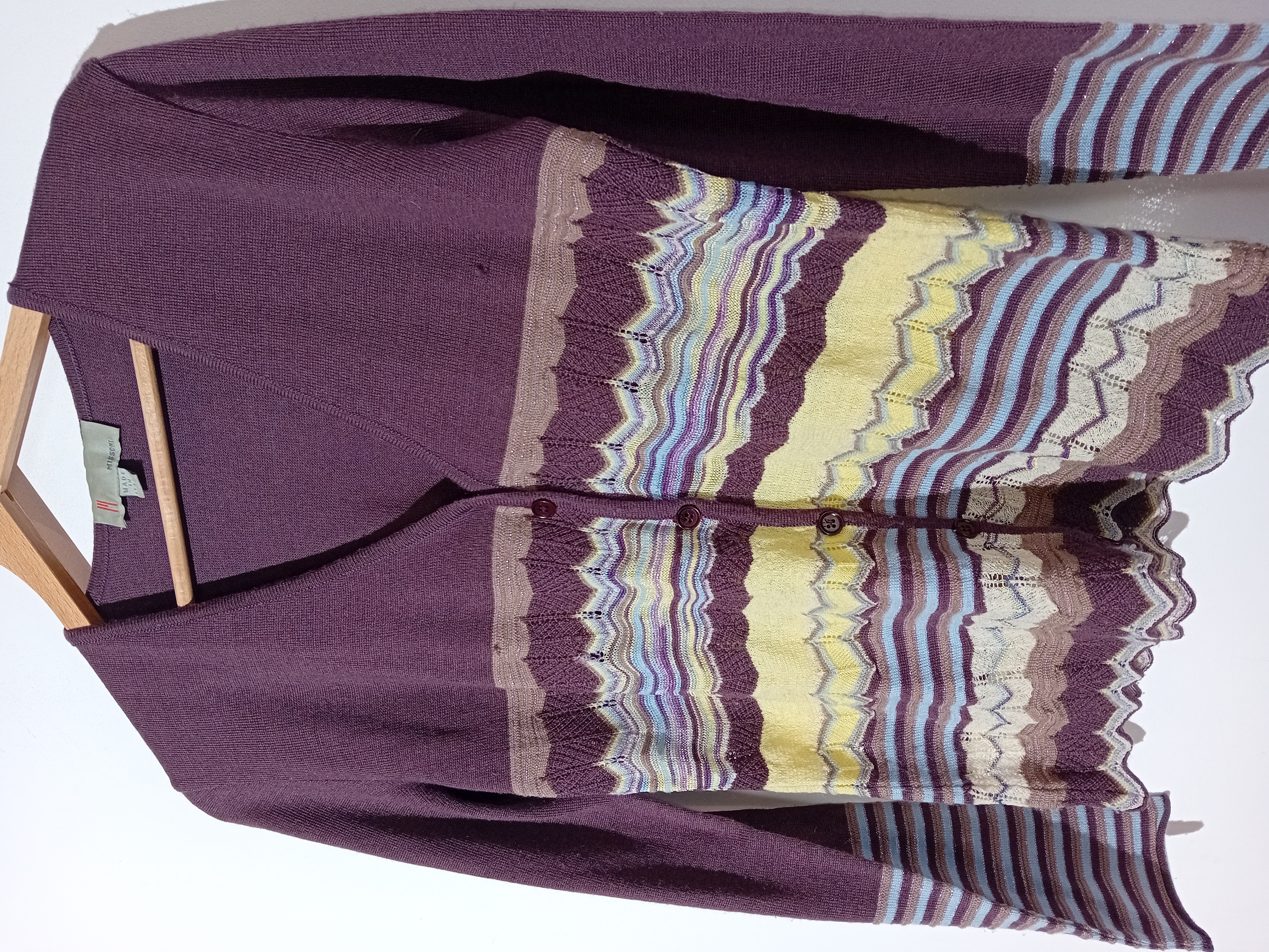 Gilet Missoni Laine Viscose Zig-zag L