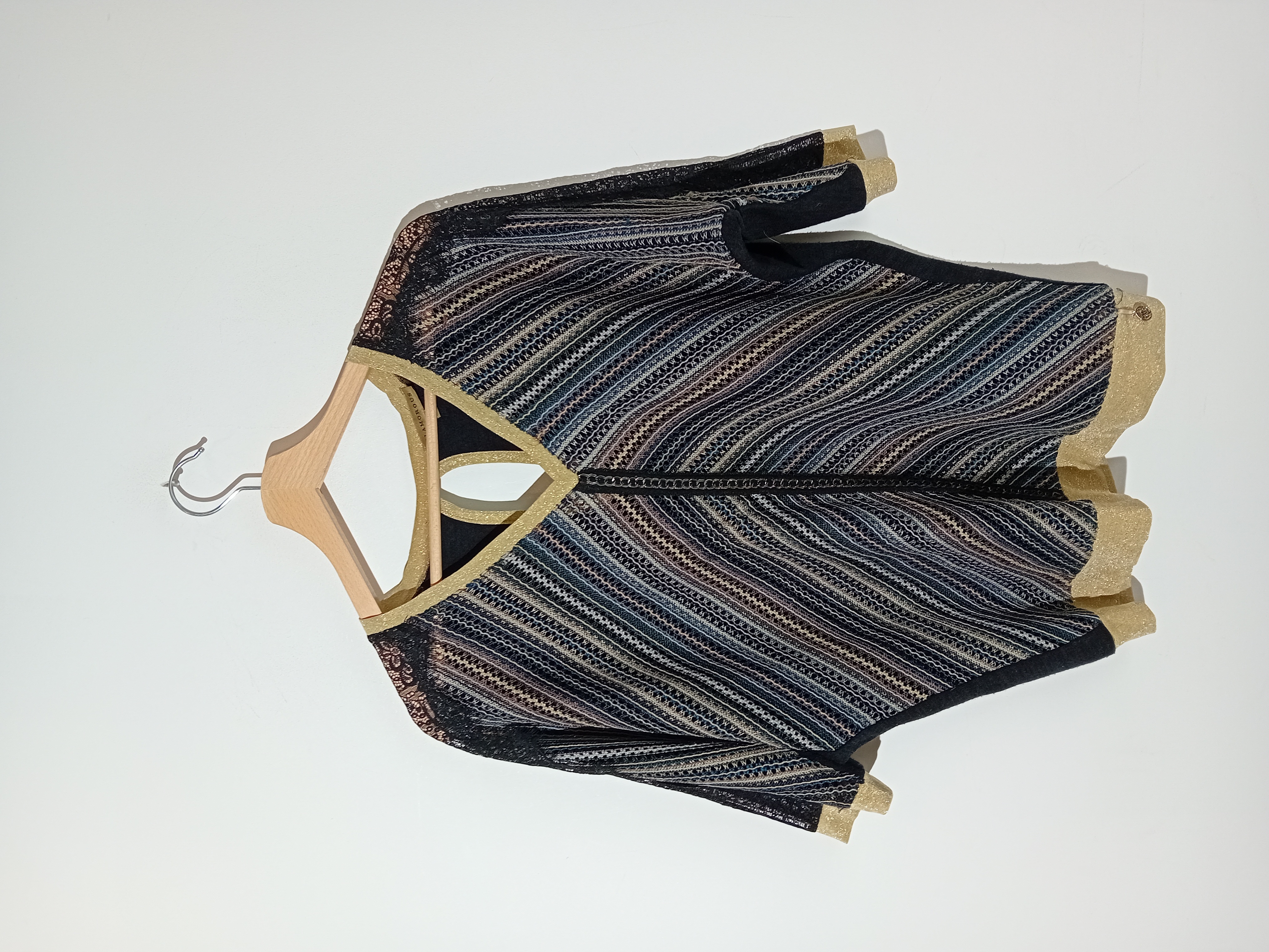 Haut Glamour Texturé Multicolore