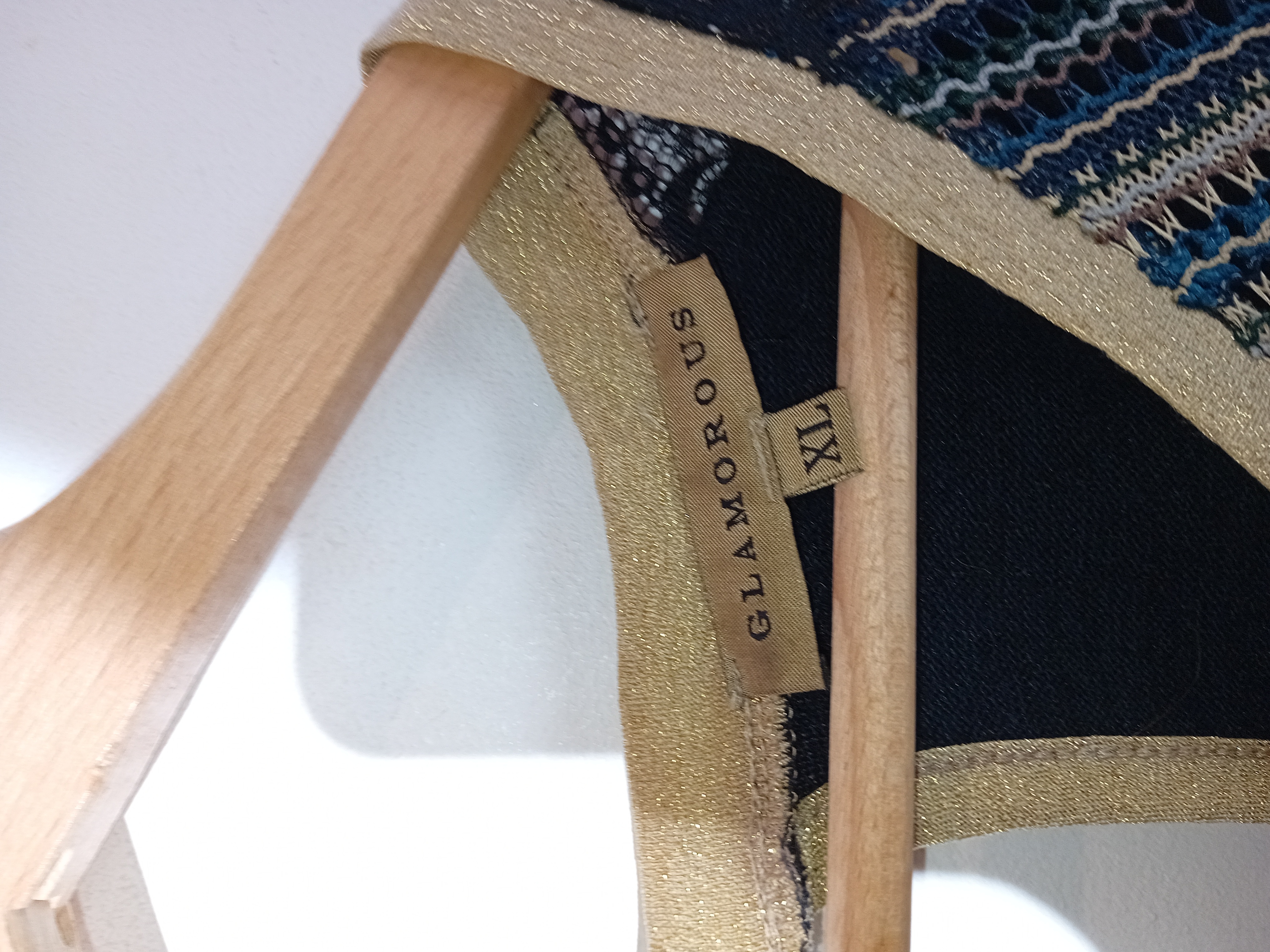 Haut Glamour Texturé Multicolore
