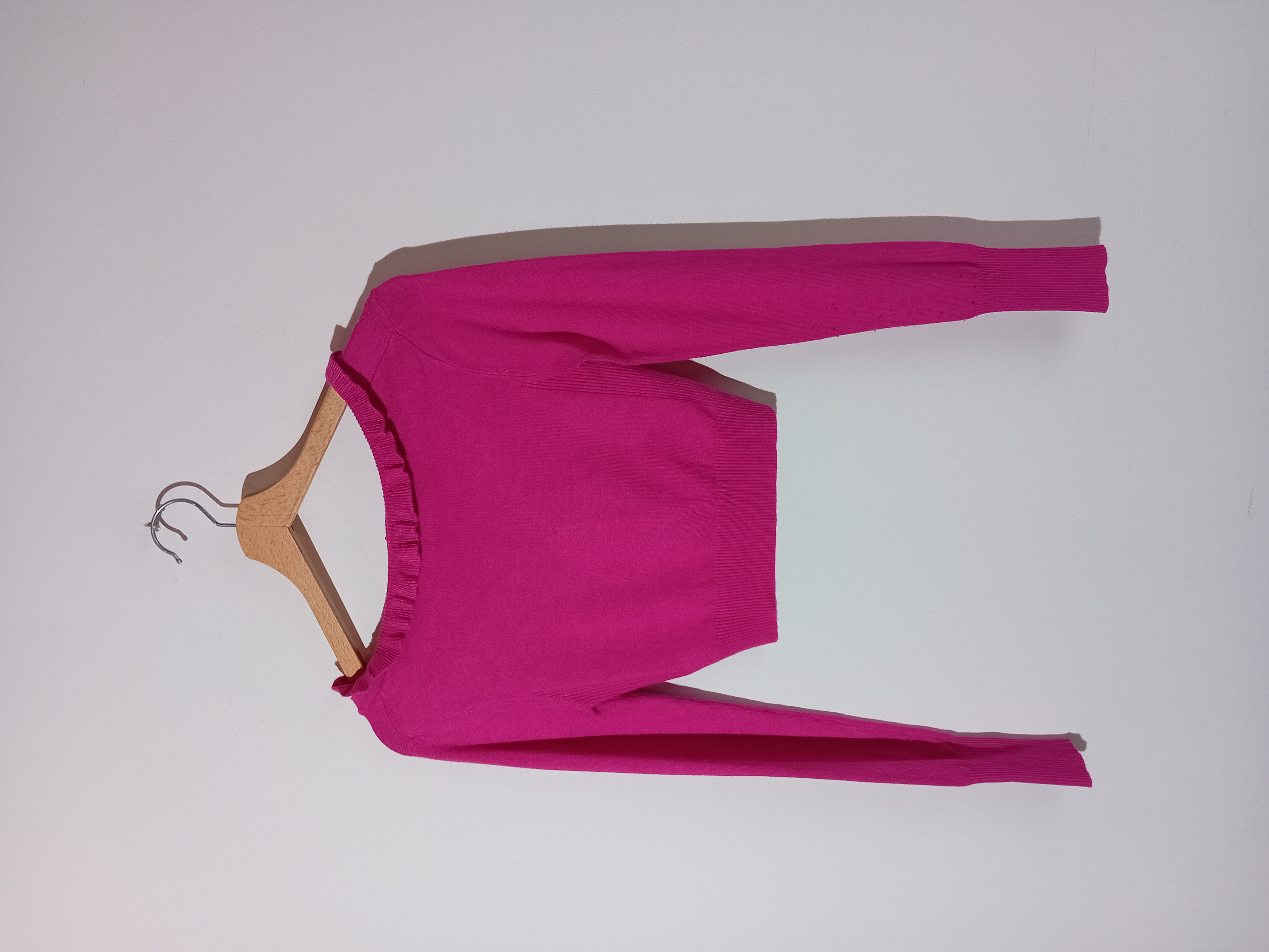Gilet Court Fuchsia Morgan Xs