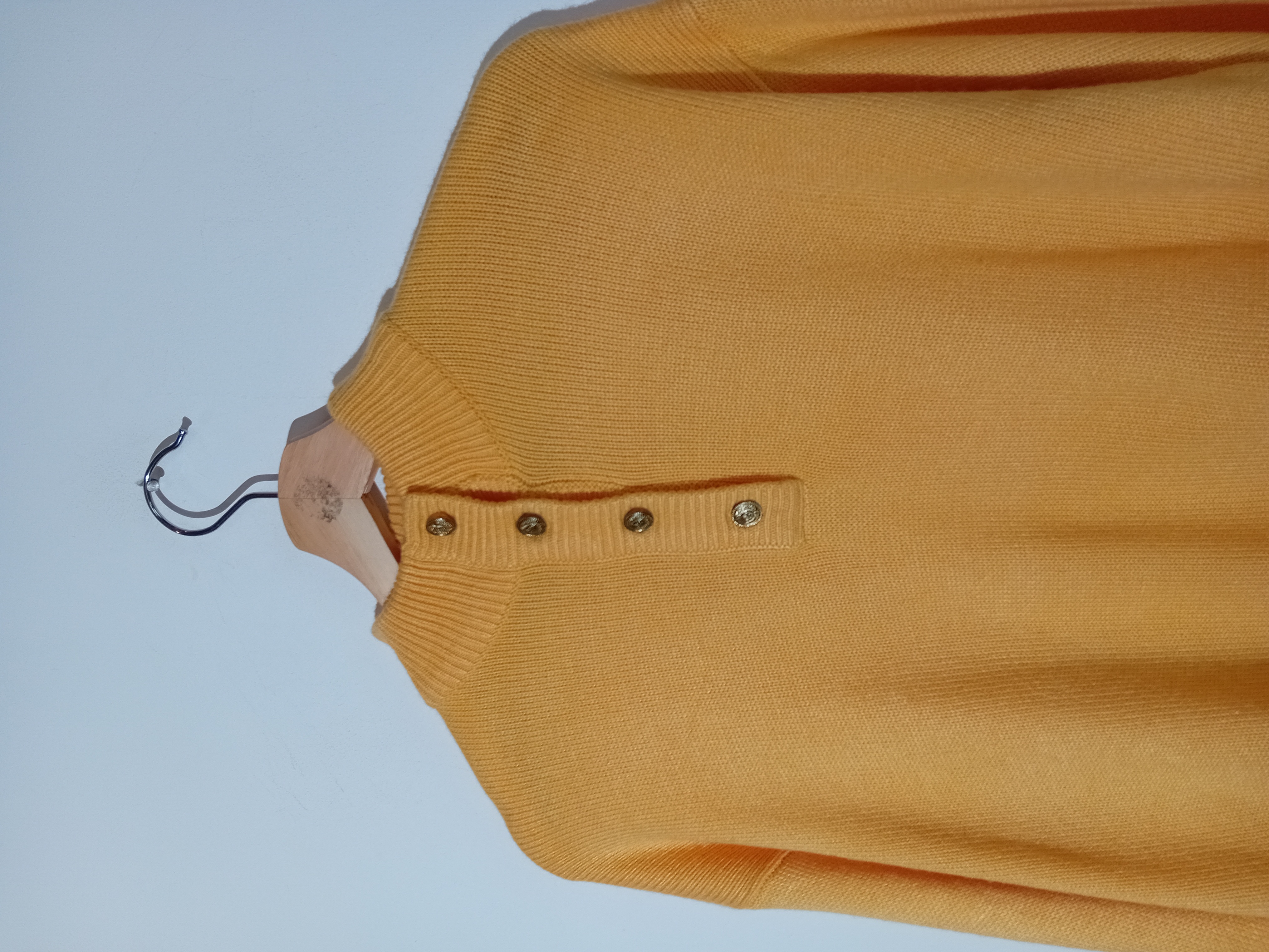 Pull Daxon Jaune Vintage