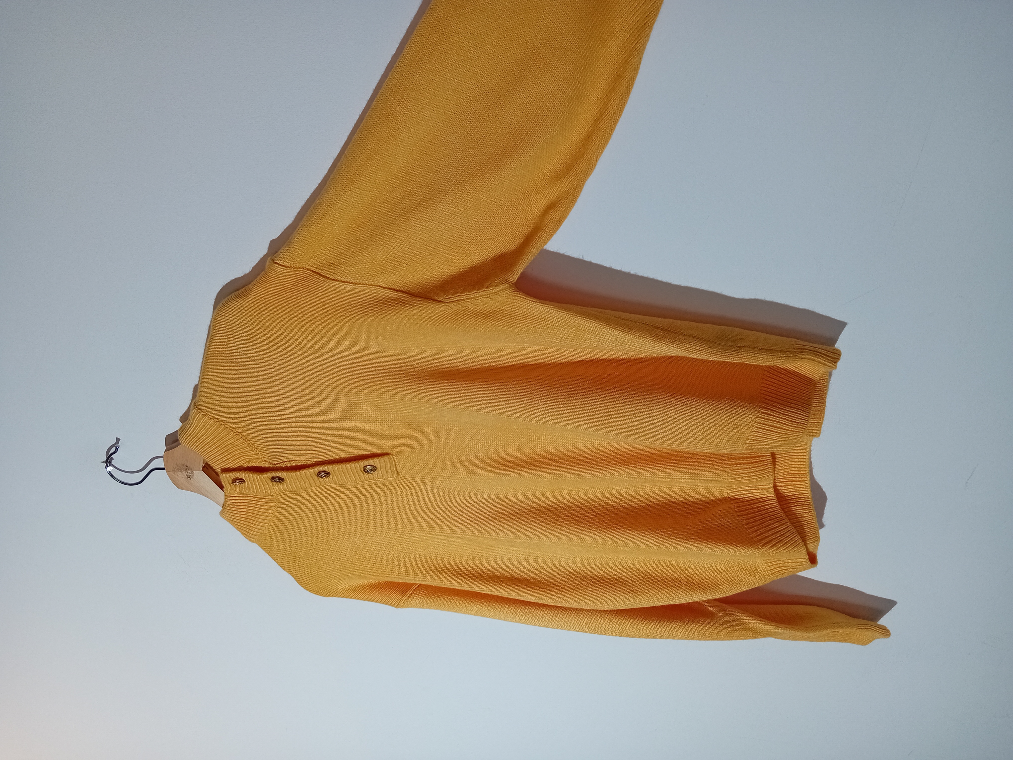 Pull Daxon Jaune Vintage