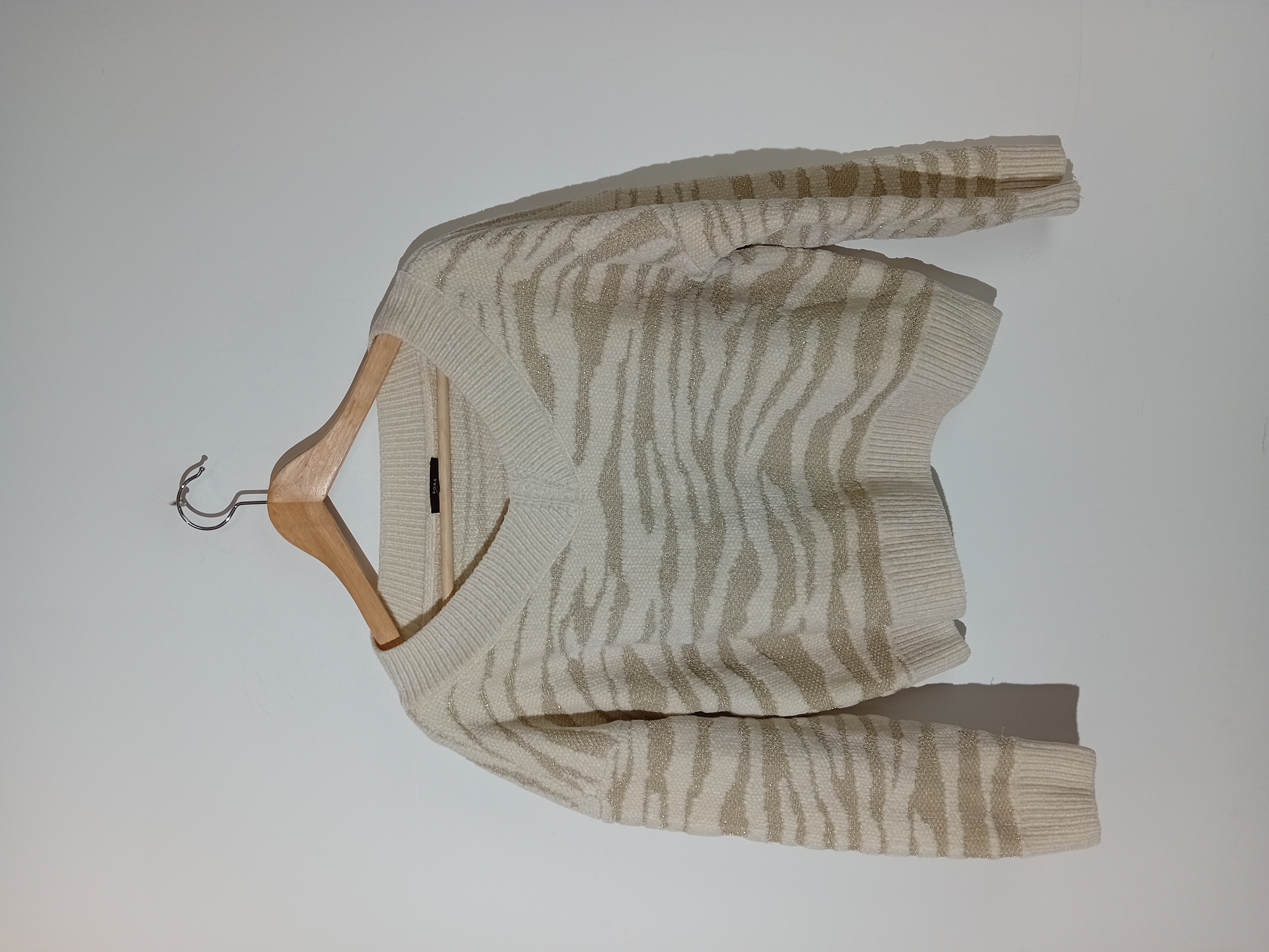 Pull En Maille Tigre Lurex Sora