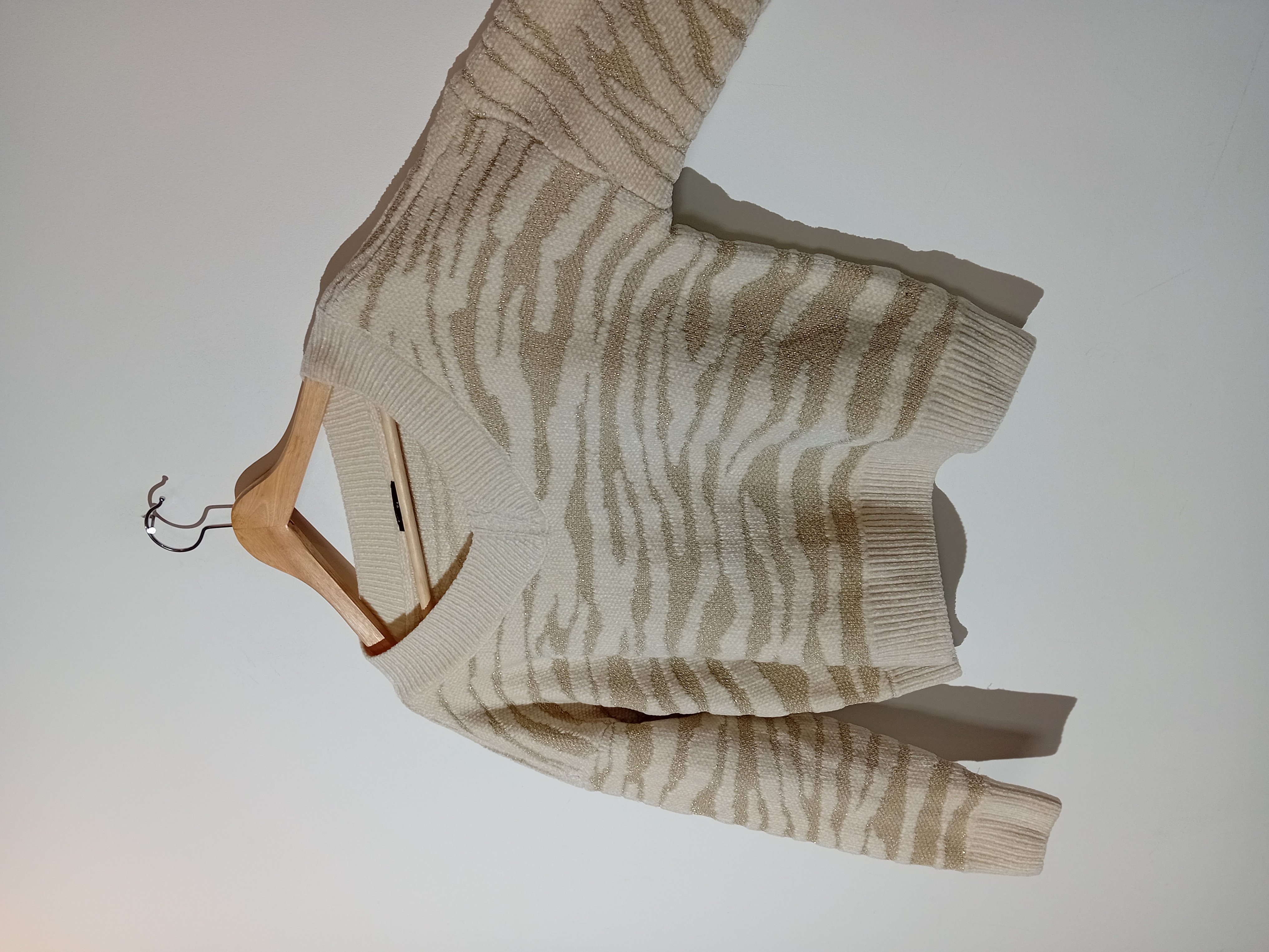 Pull En Maille Tigre Lurex Sora
