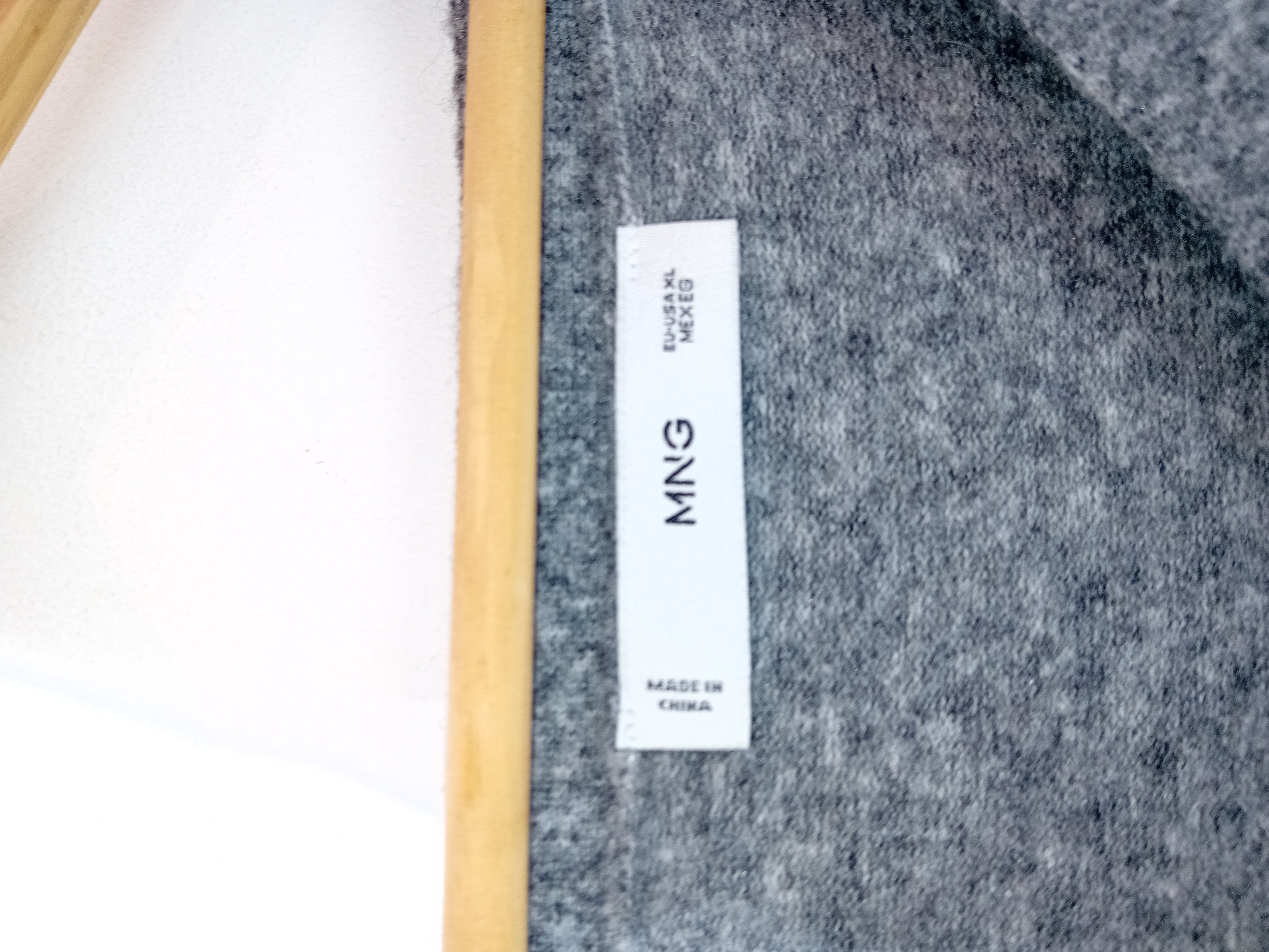 Gilet Gris En Laine Mango