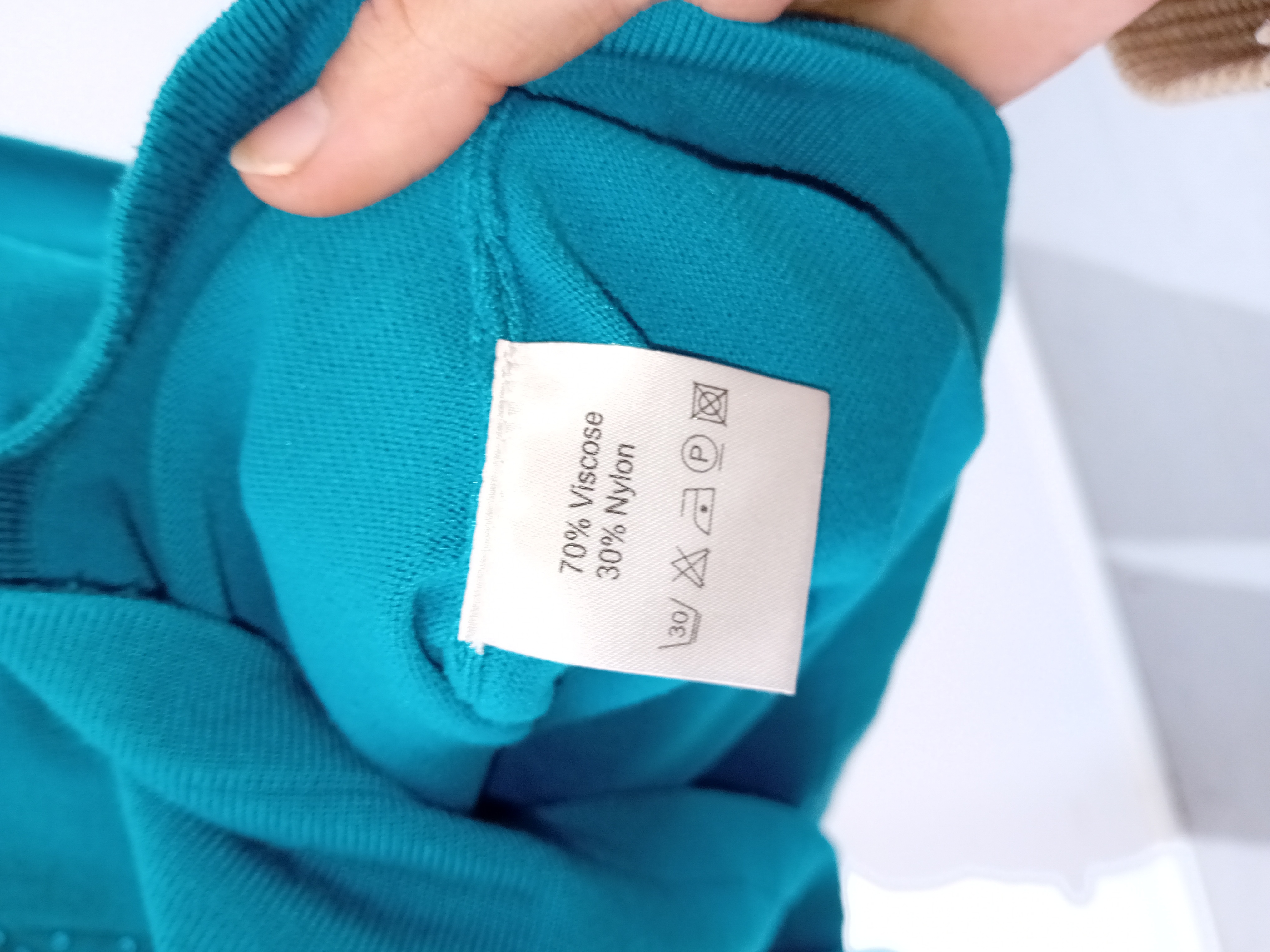 Gilet Top Turquoise Strass