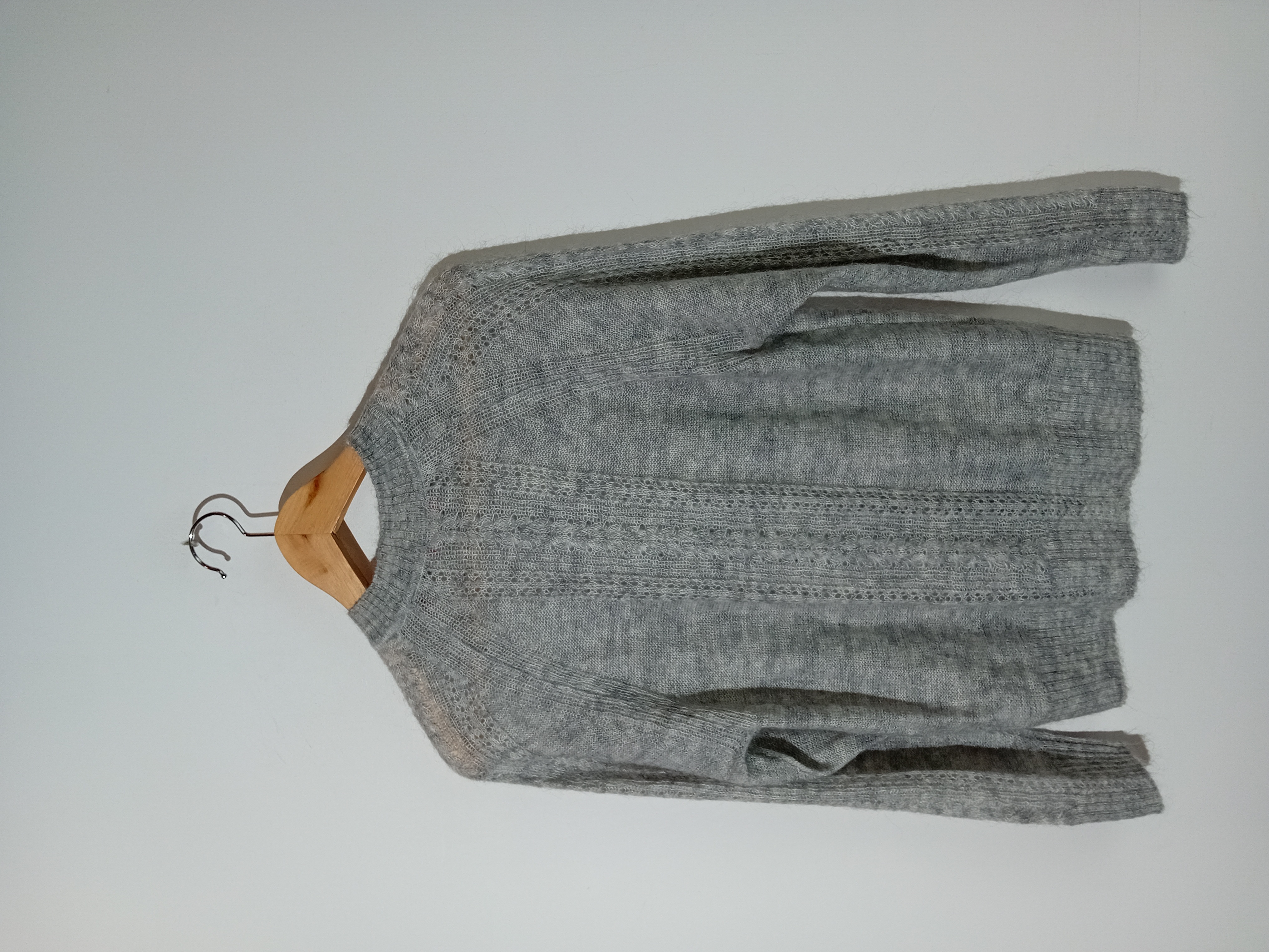 Pull Gris Esprit Mohair S