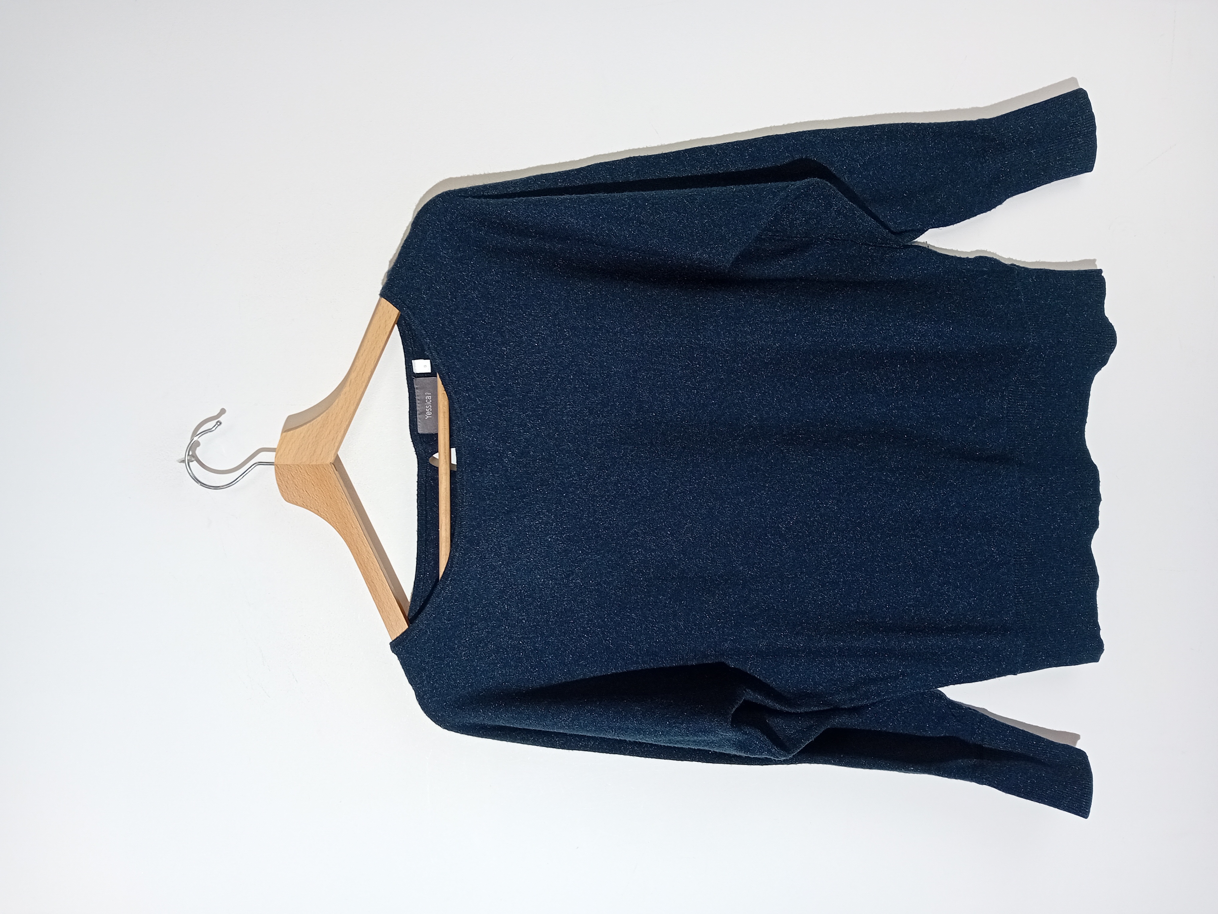 Pull Yessica Bleu Marine Scintillant S
