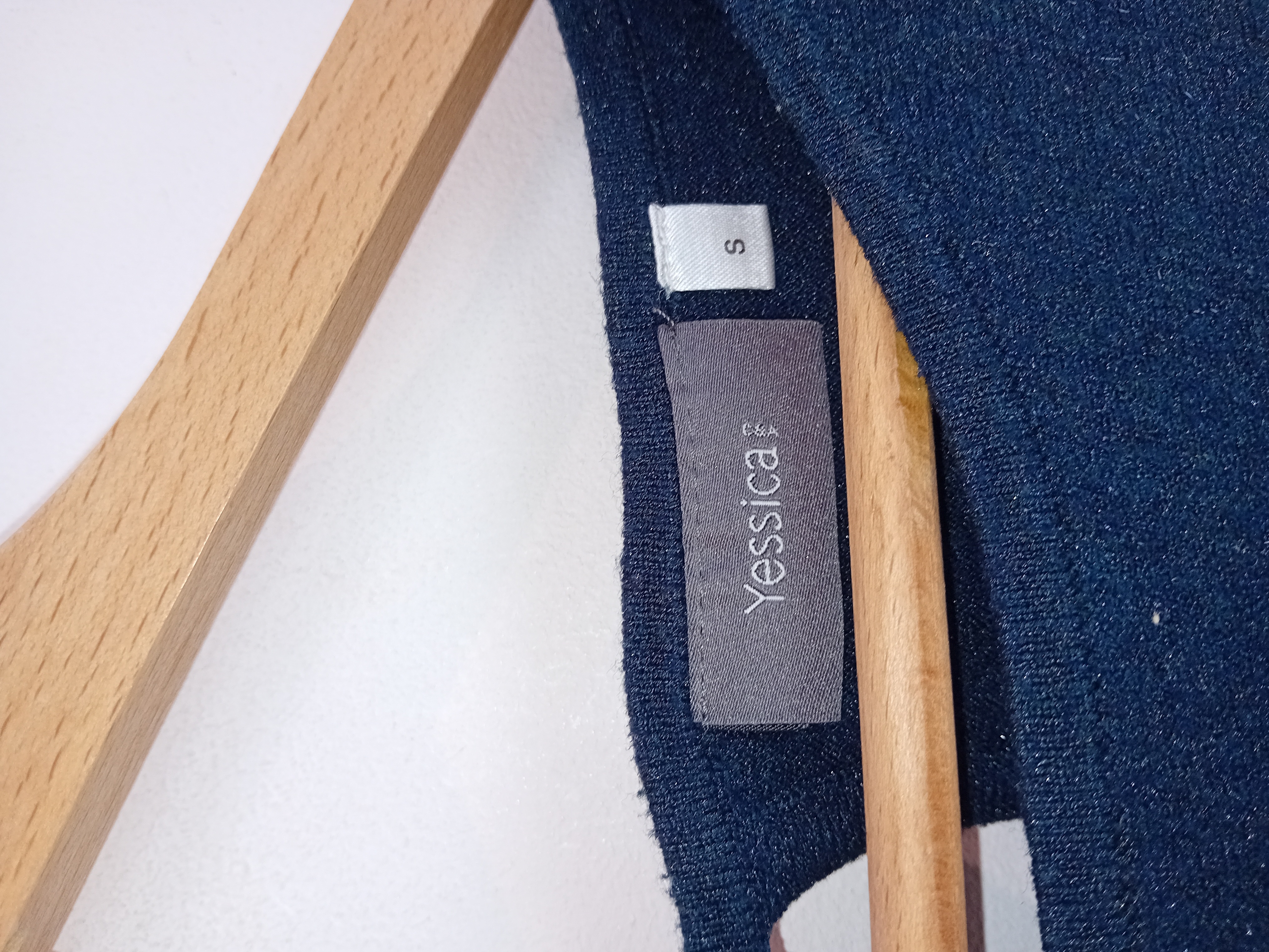 Pull Yessica Bleu Marine Scintillant S