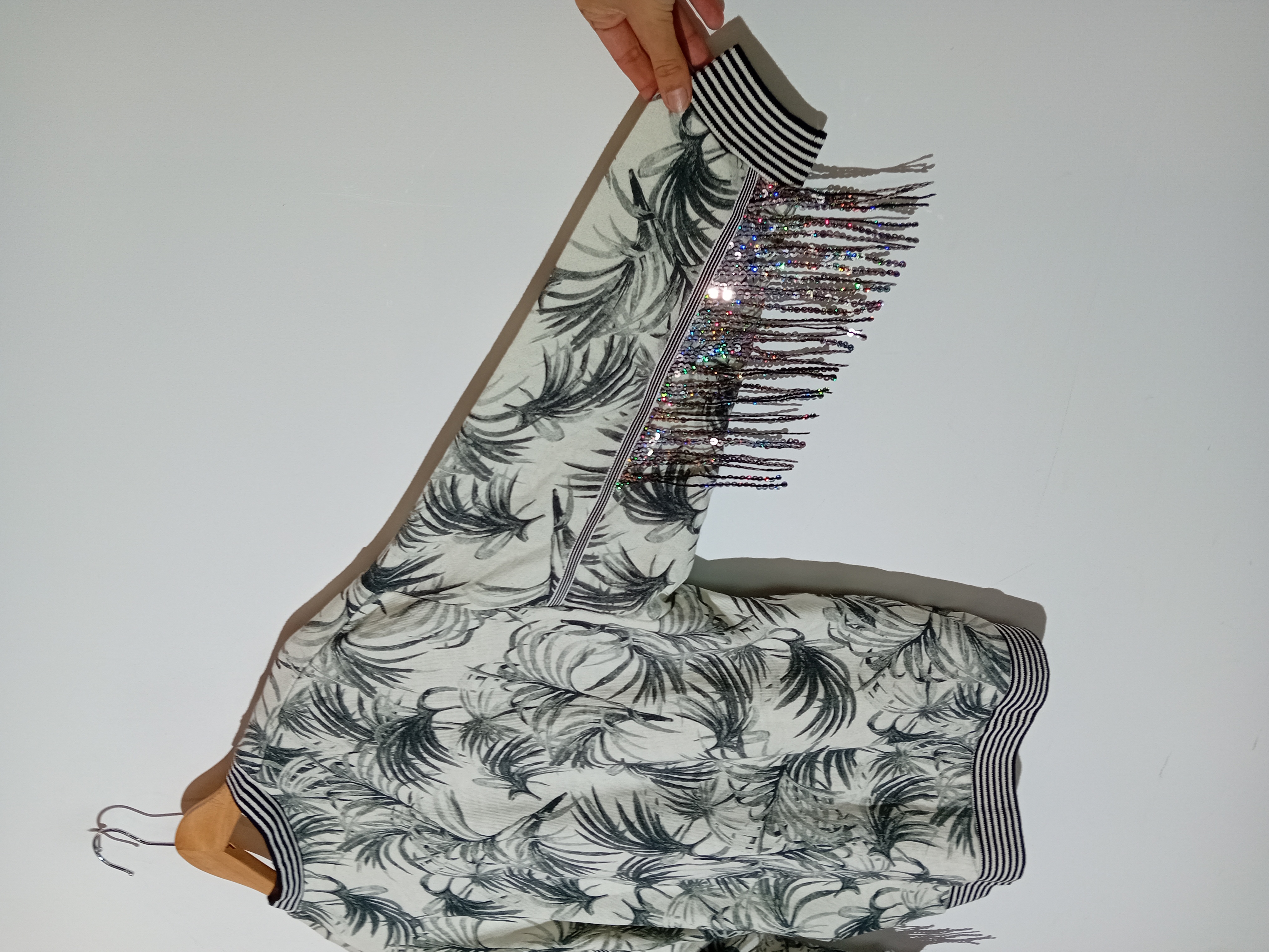 Veste Zippée 8pm Tropicale Sequins S