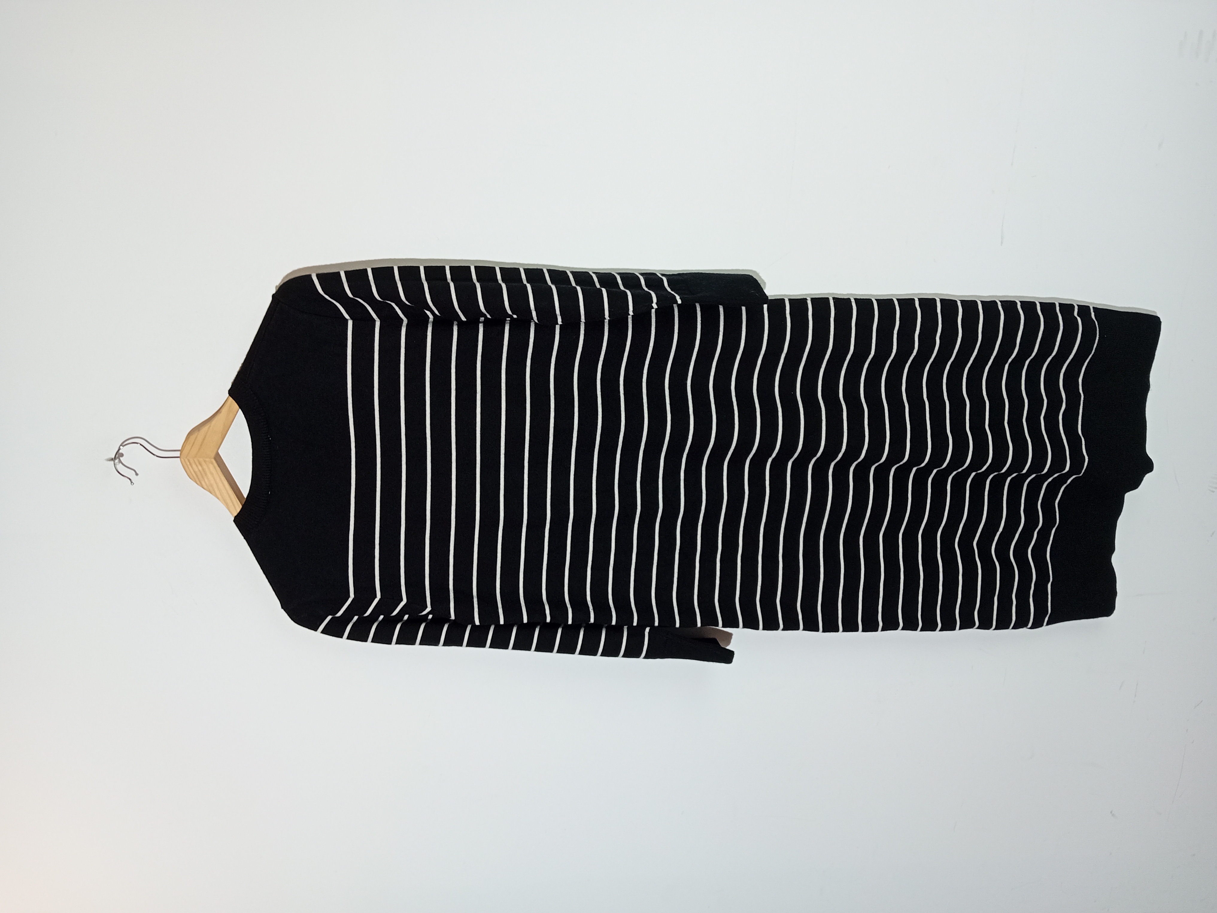Robe Longue En Maille Rayée Zara