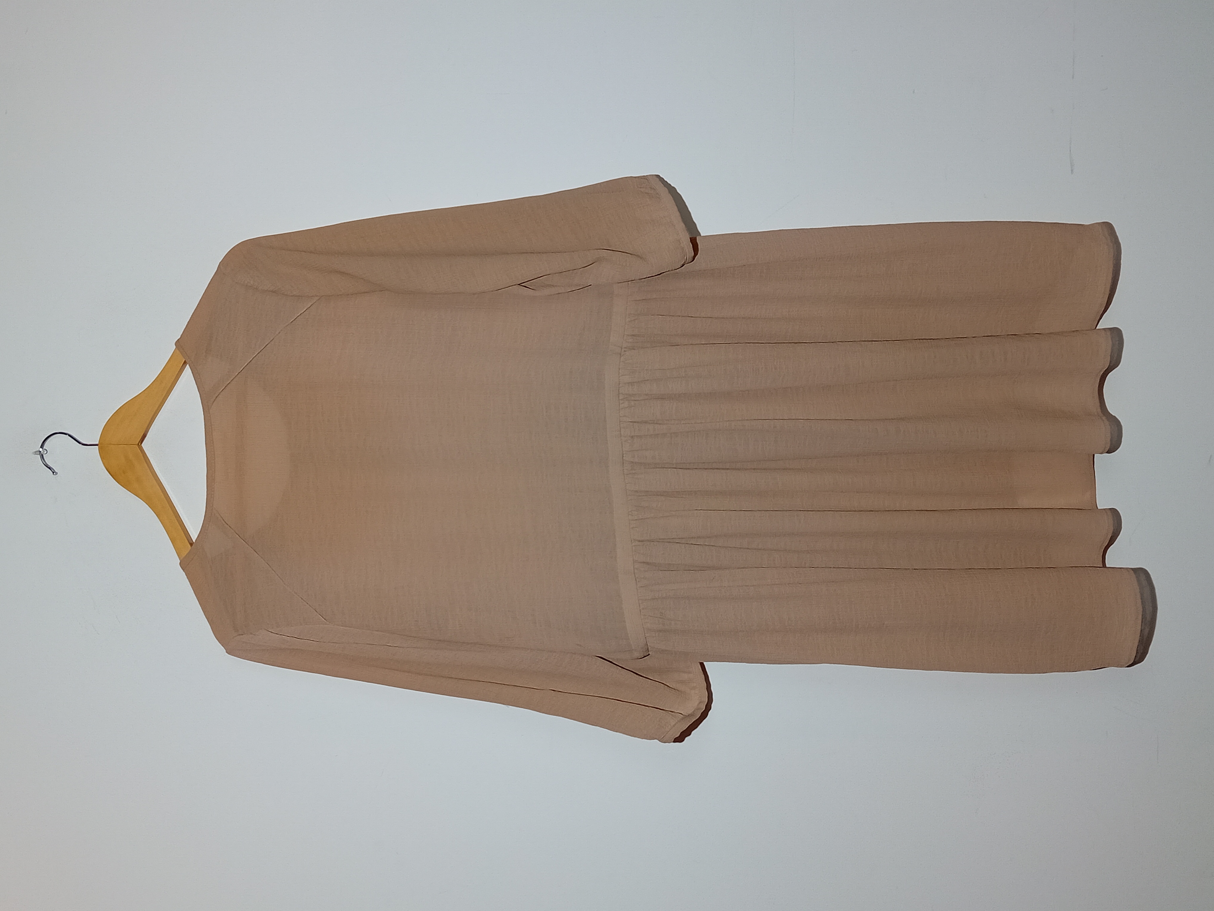 Robe Fluide Plissée Ba&sh Beige L