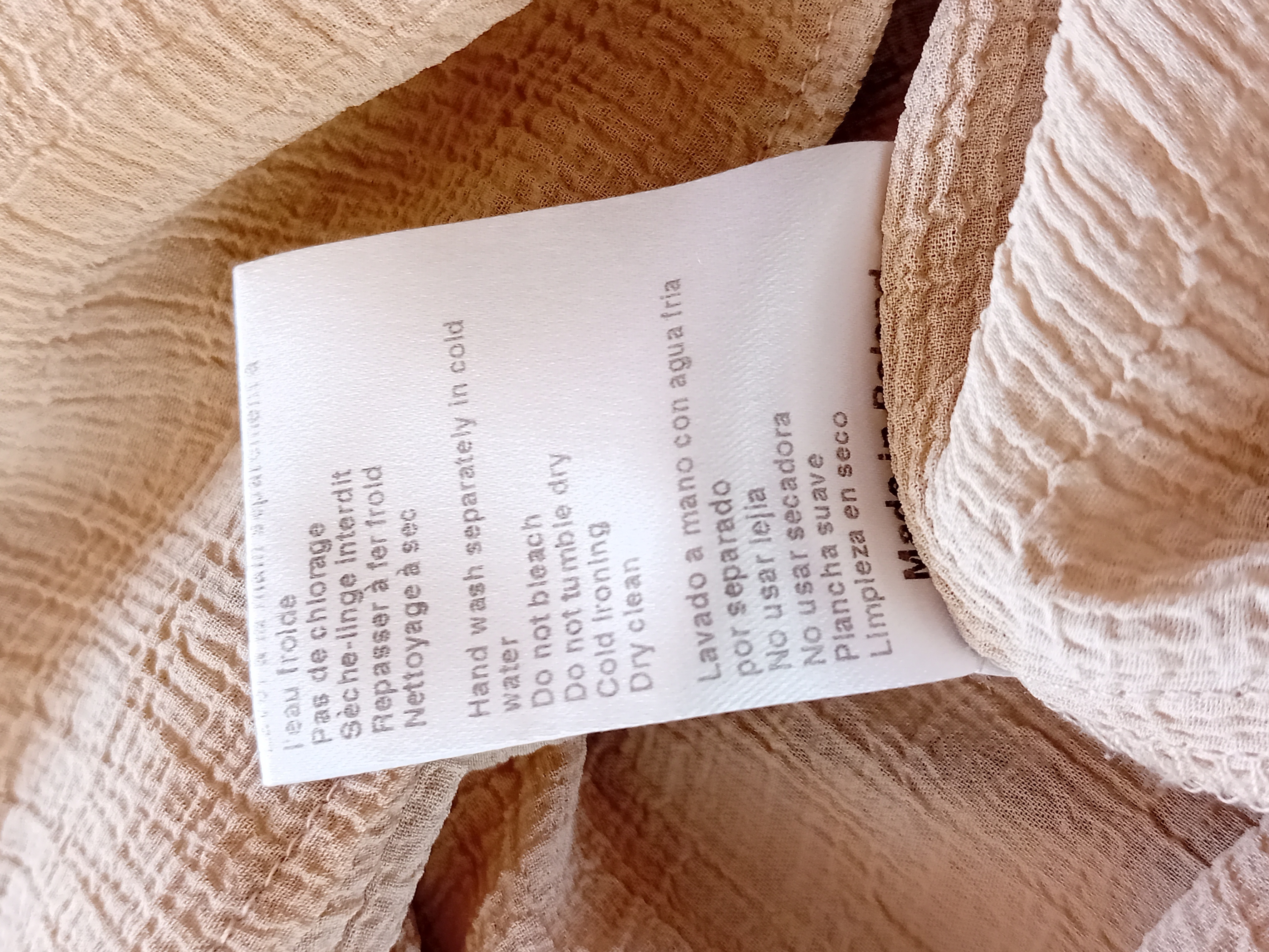 Robe Fluide Plissée Ba&sh Beige L