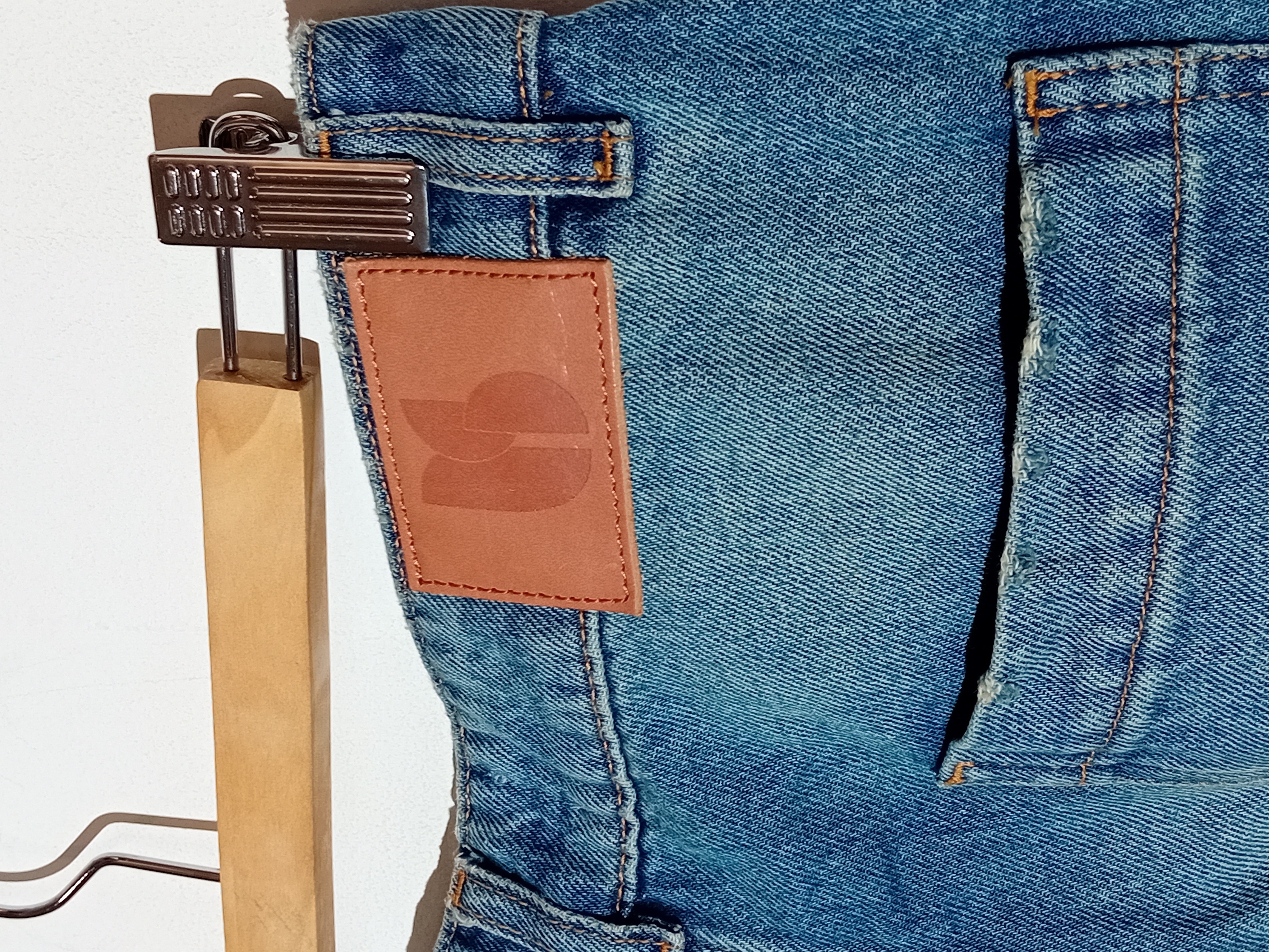 Jeans Large Bleu Ba&sh Vecchi