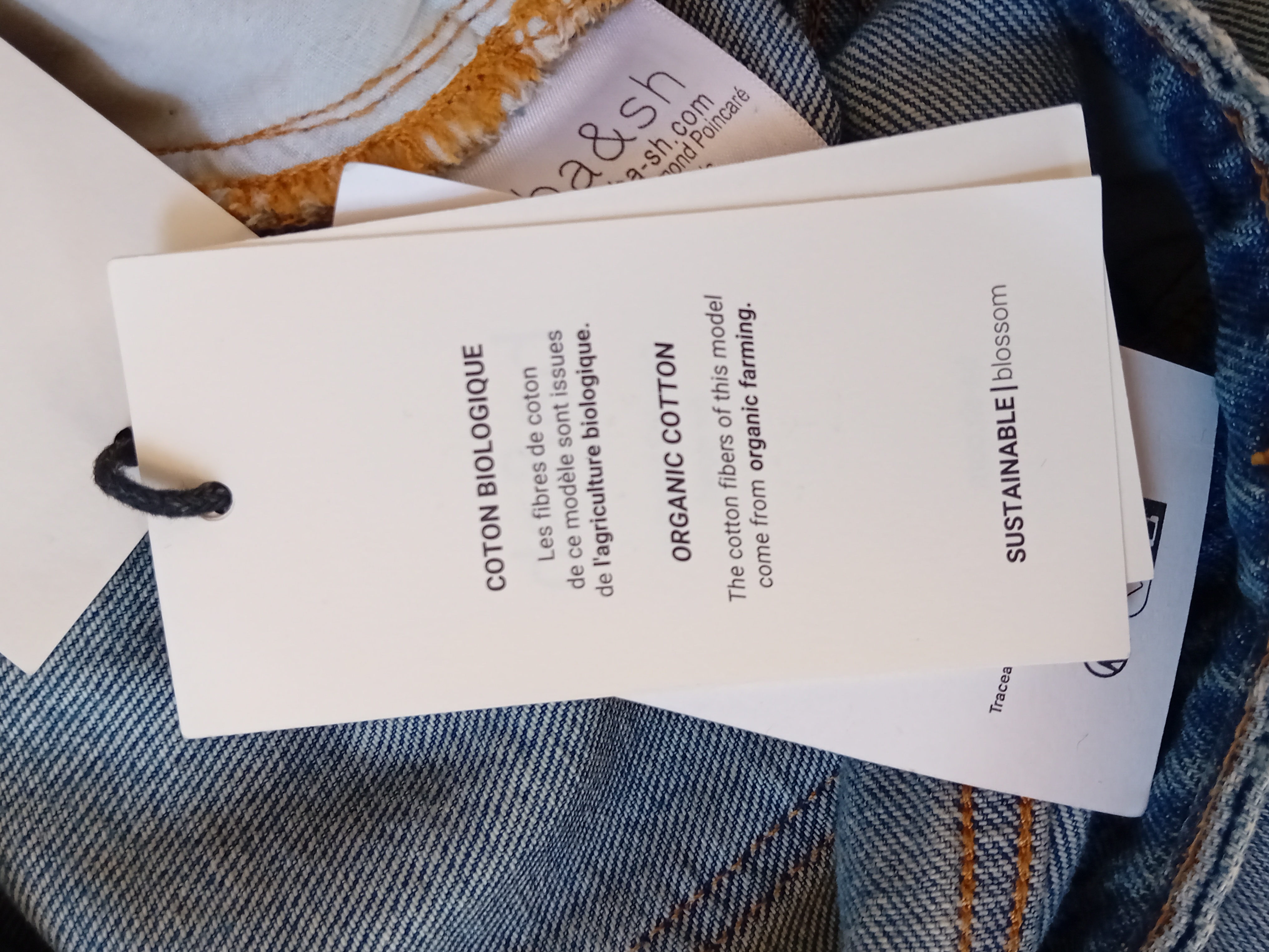 Jeans Large Bleu Ba&sh Vecchi