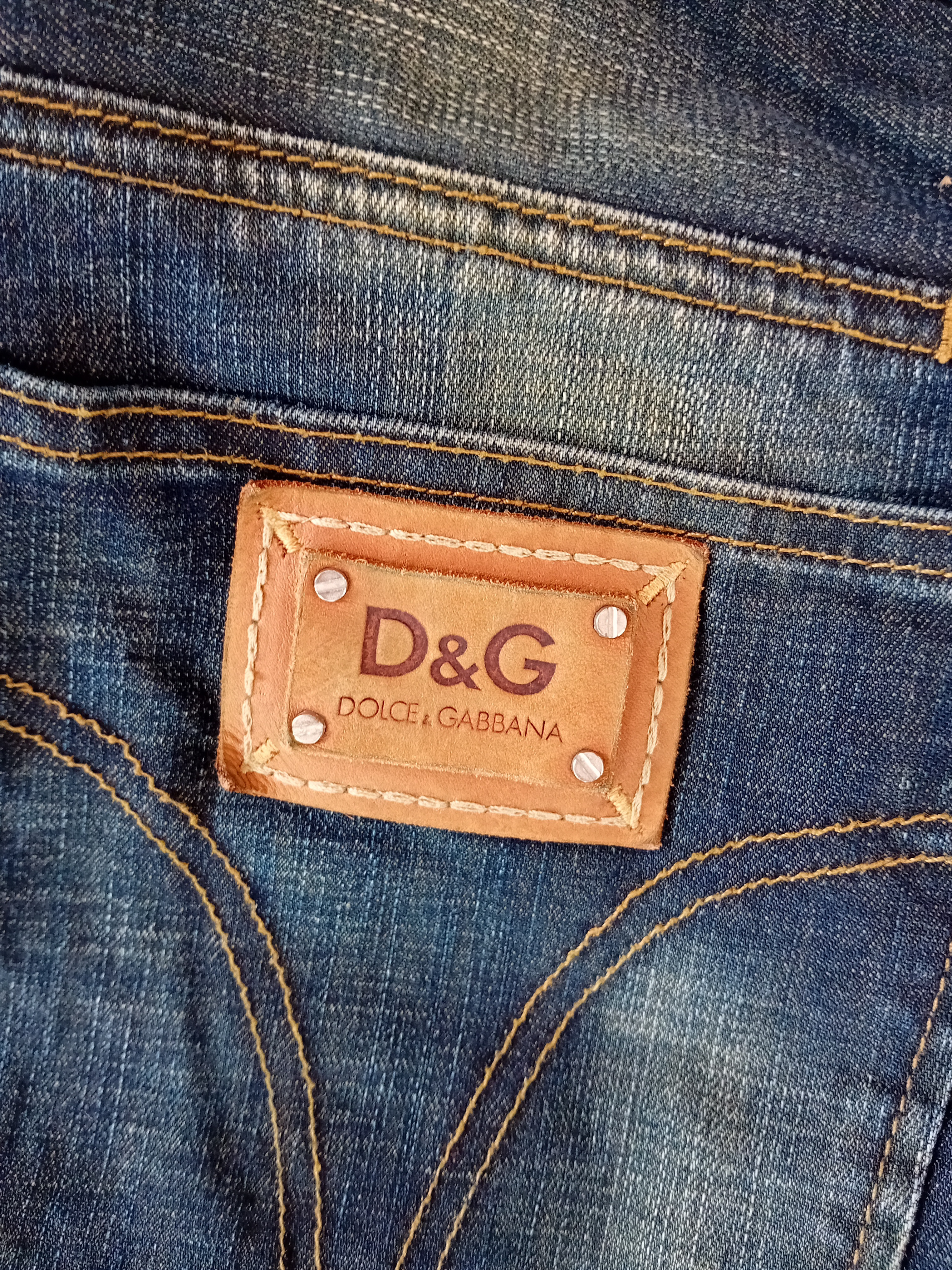 Jean Droit D&g Dolce & Gabbana