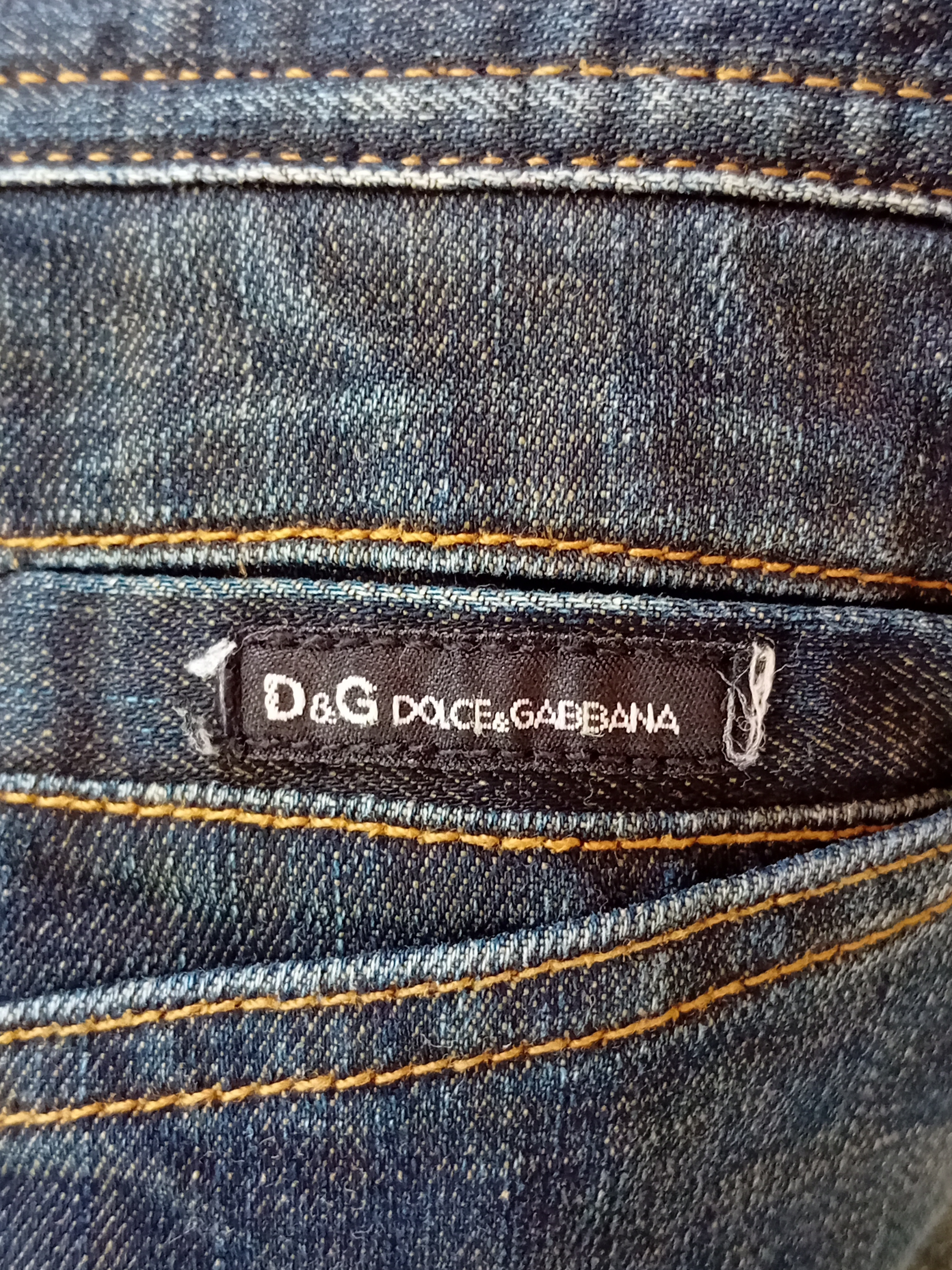 Jean Droit D&g Dolce & Gabbana