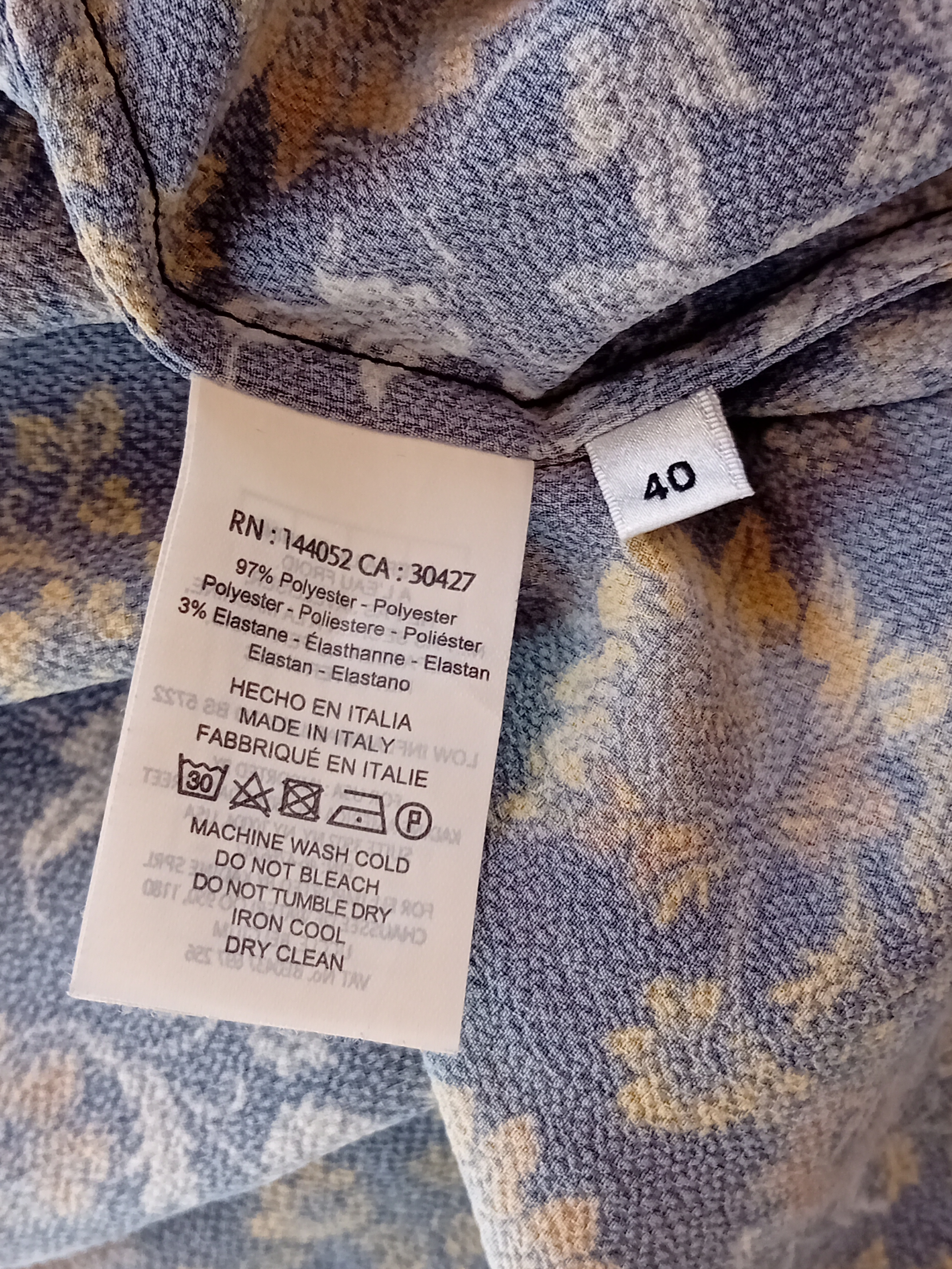 Chemise Fleurie Vintage Essentiel Antwerp