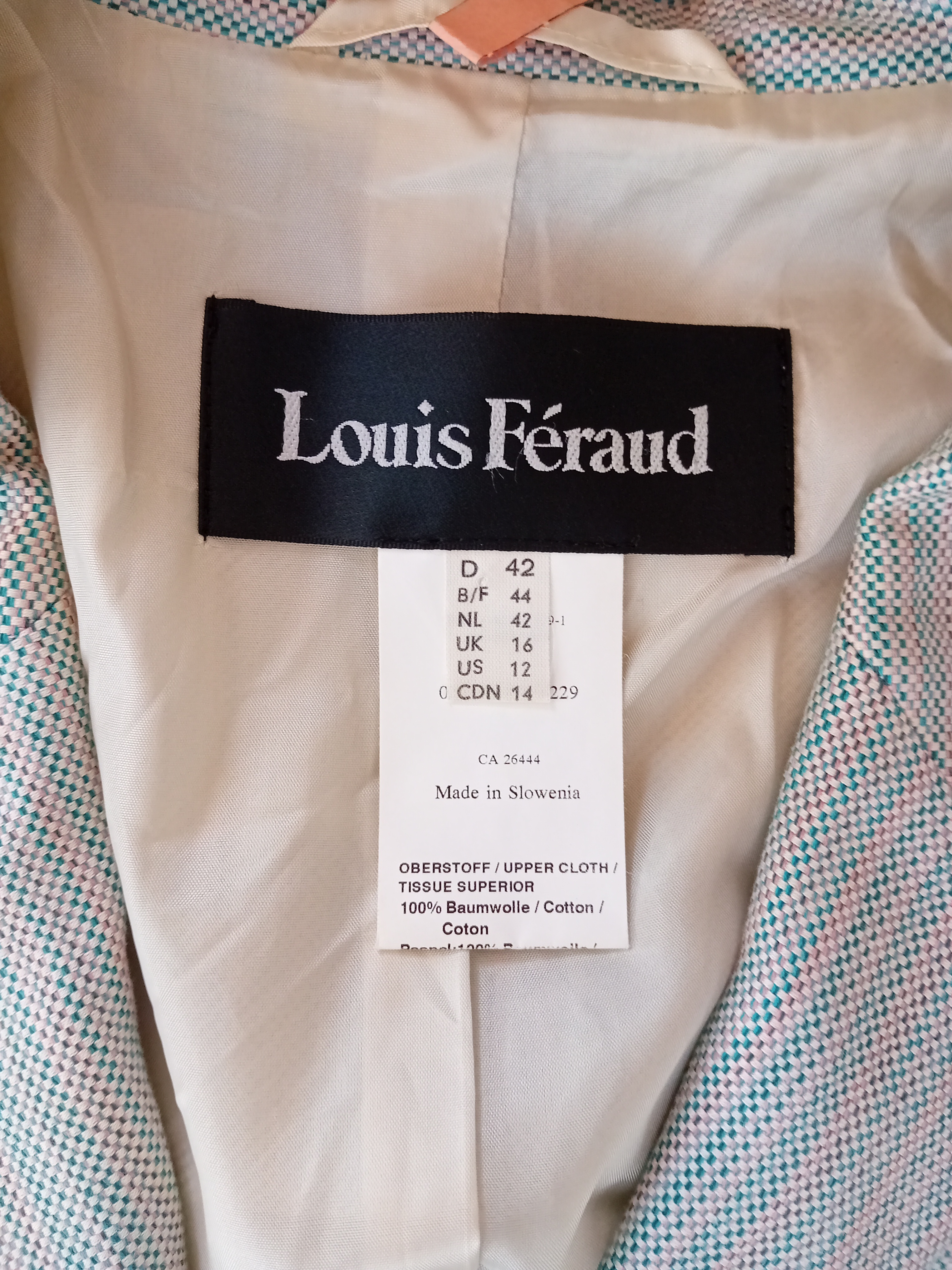 Blazer Louis Féraud