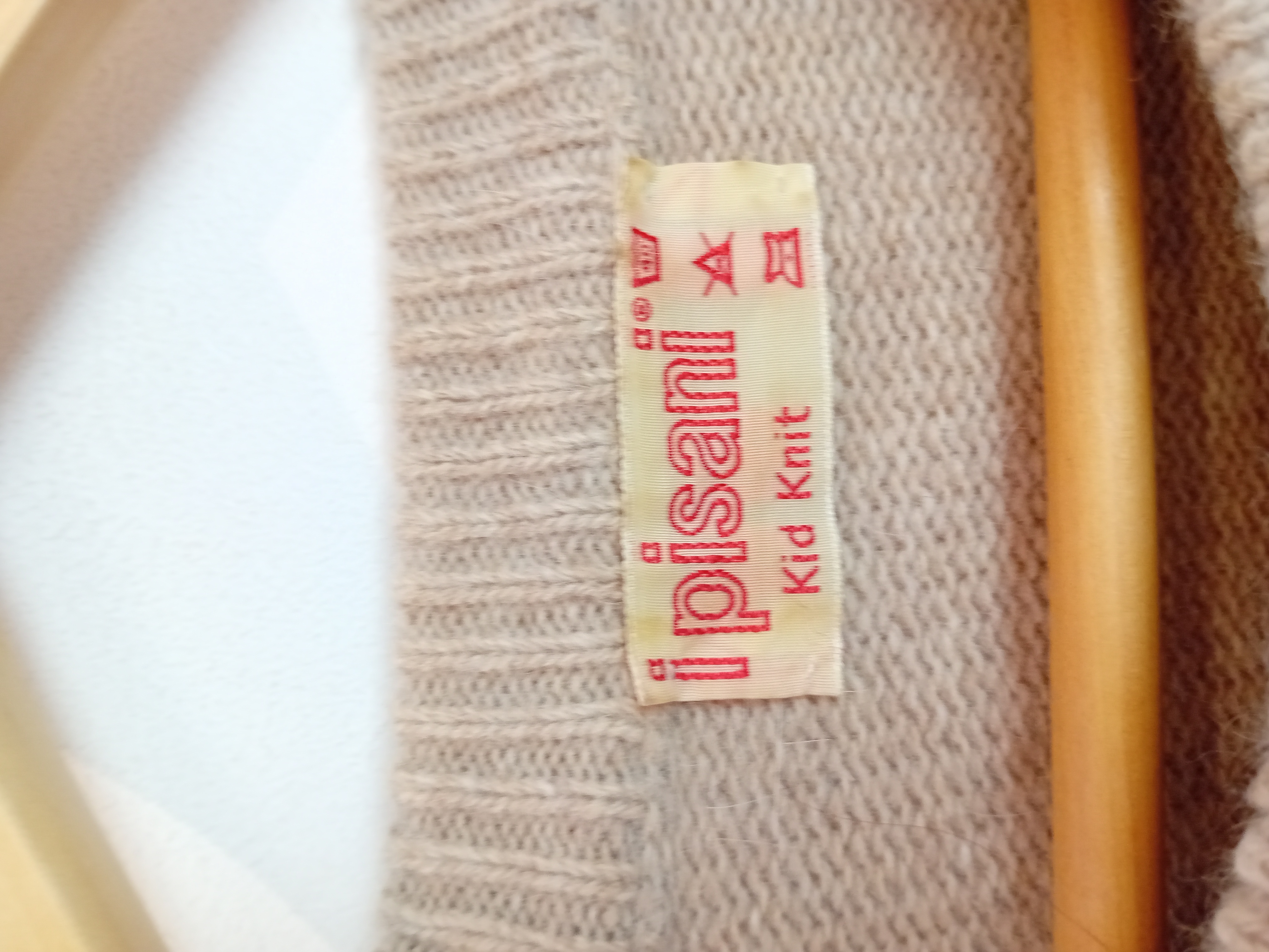 Pull En Laine Beige I Pisani