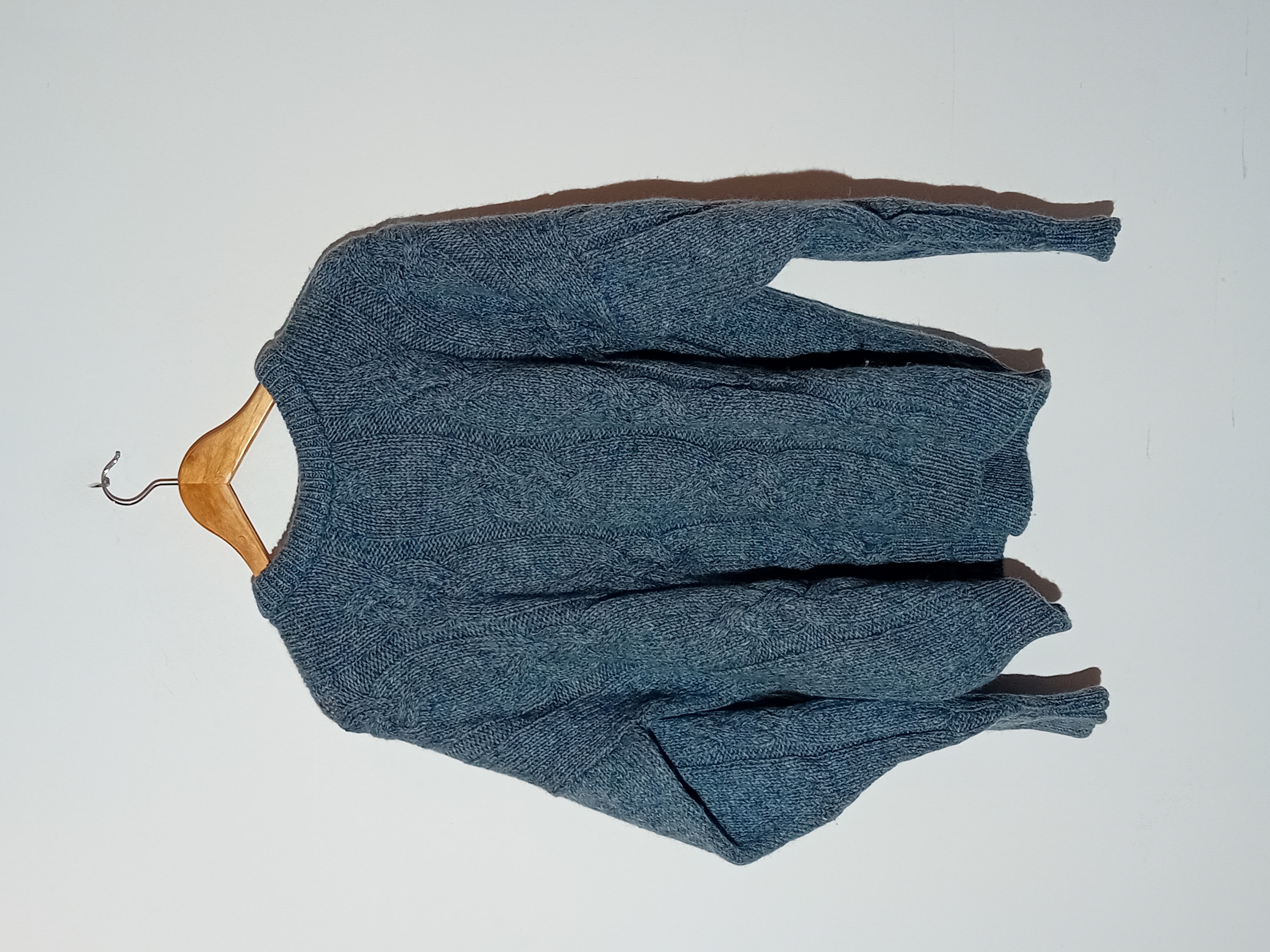 Pull Retro En Laine Gaeltarra Torsades