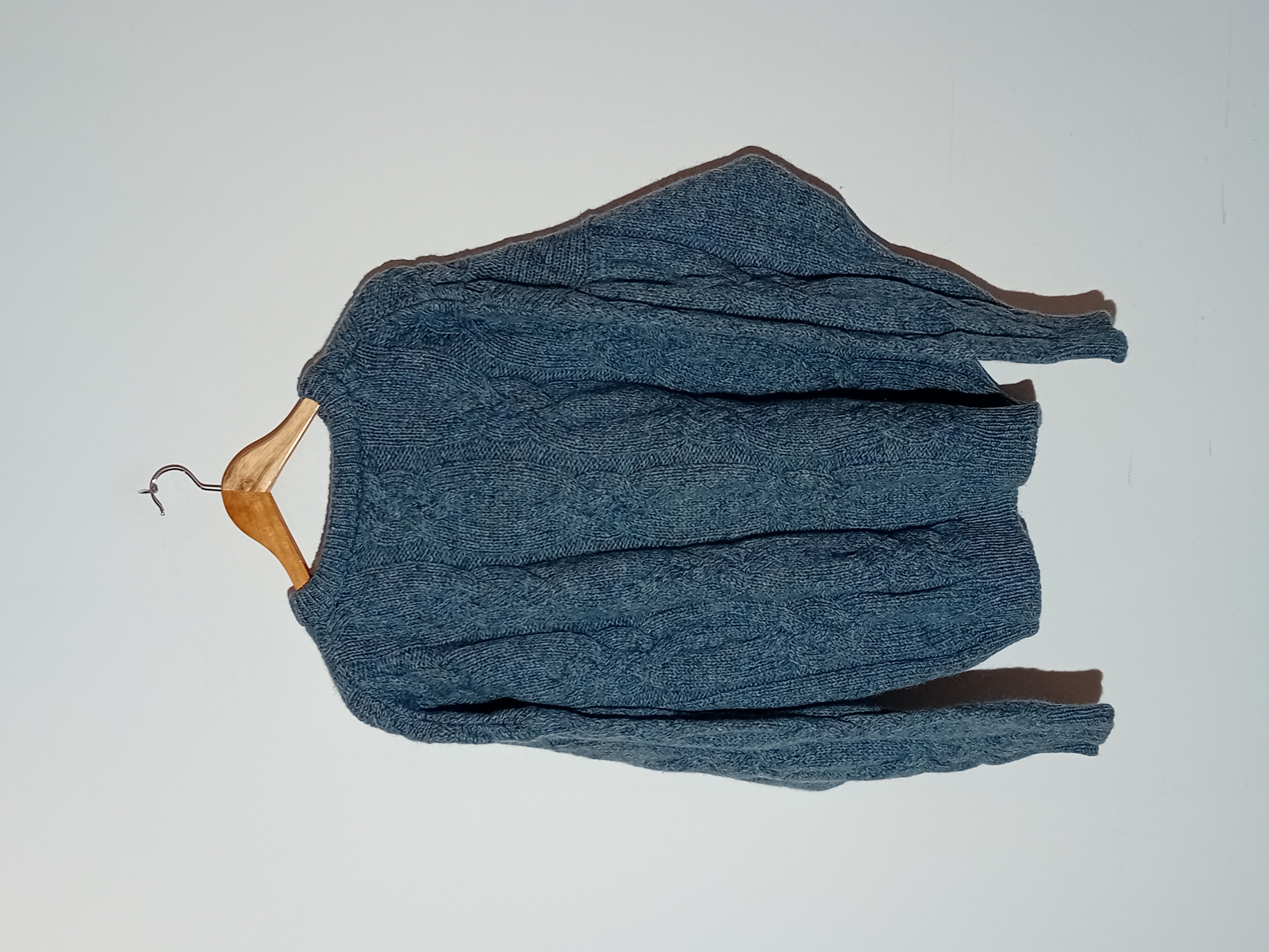 Pull Retro En Laine Gaeltarra Torsades
