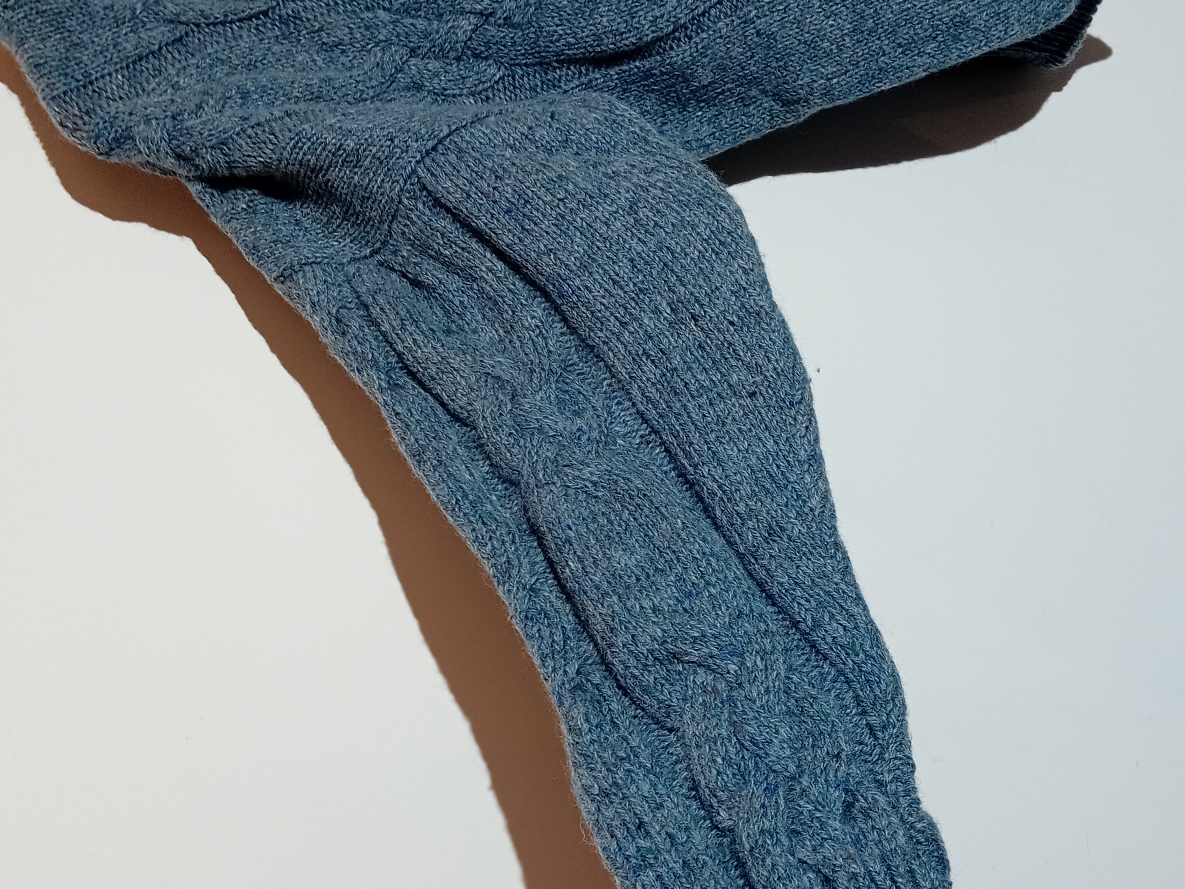 Pull Retro En Laine Gaeltarra Torsades