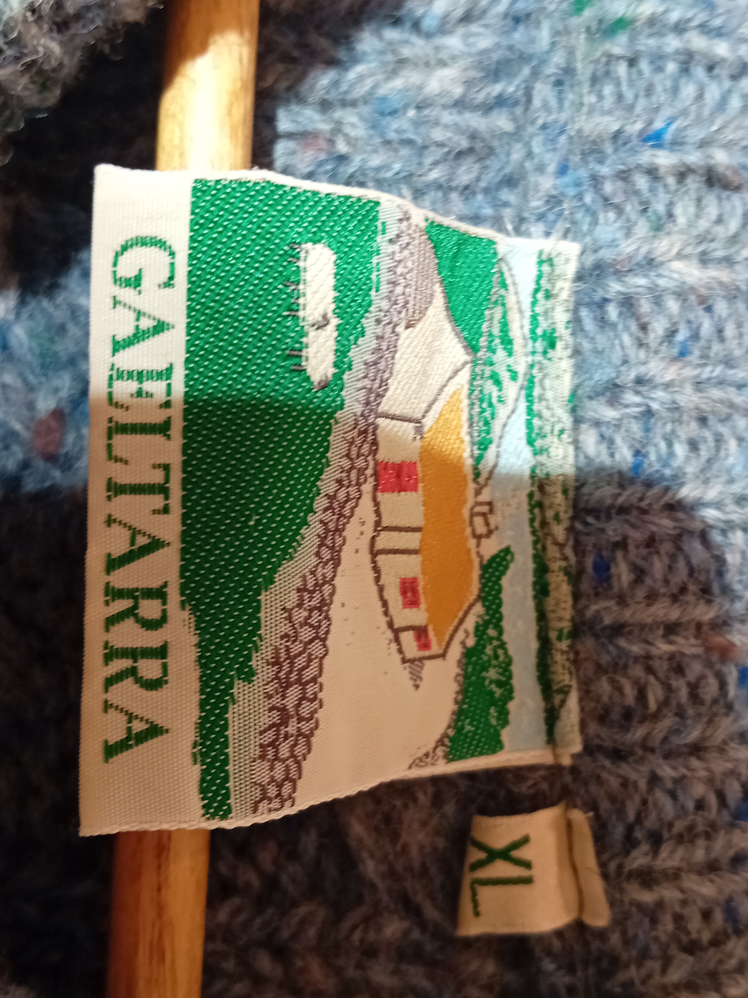 Pull Retro En Laine Gaeltarra Torsades