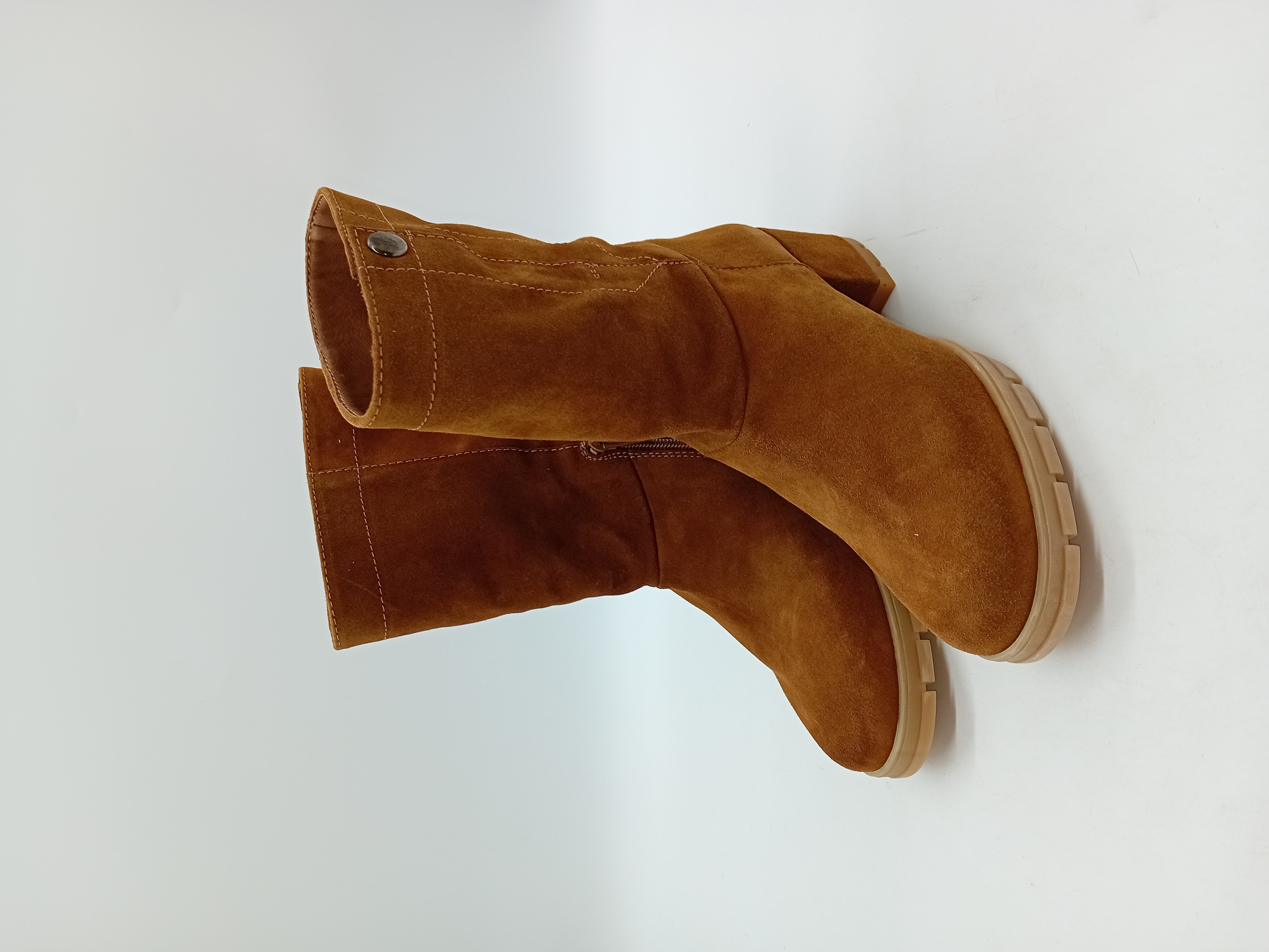 Bottes En Daim Marron Unisa 36