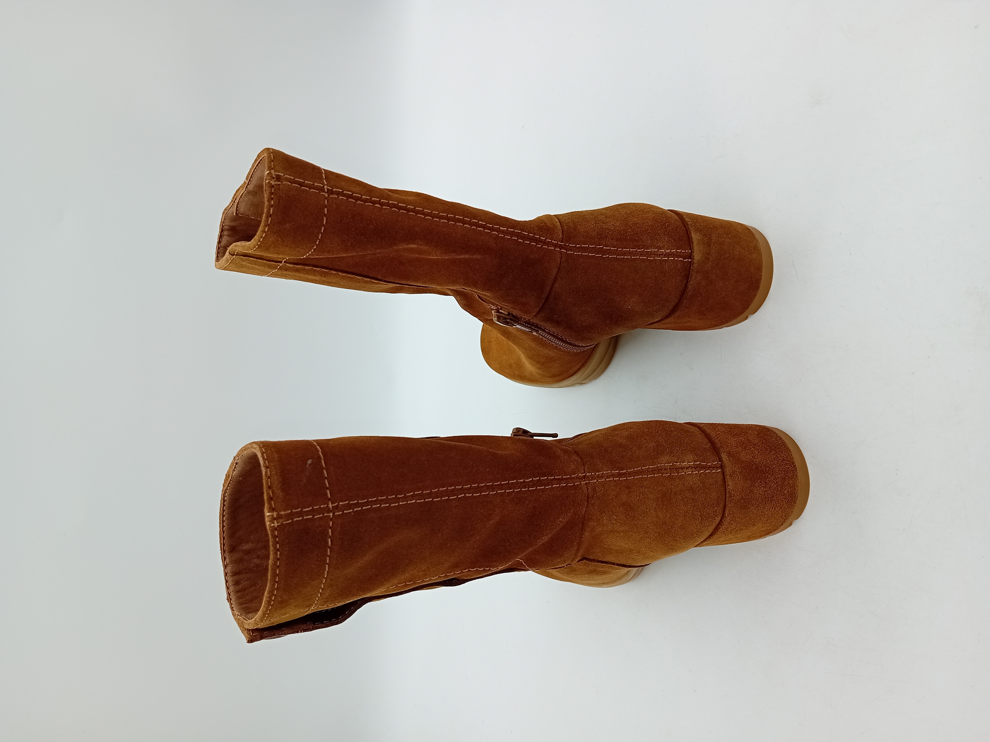 Bottes En Daim Marron Unisa 36