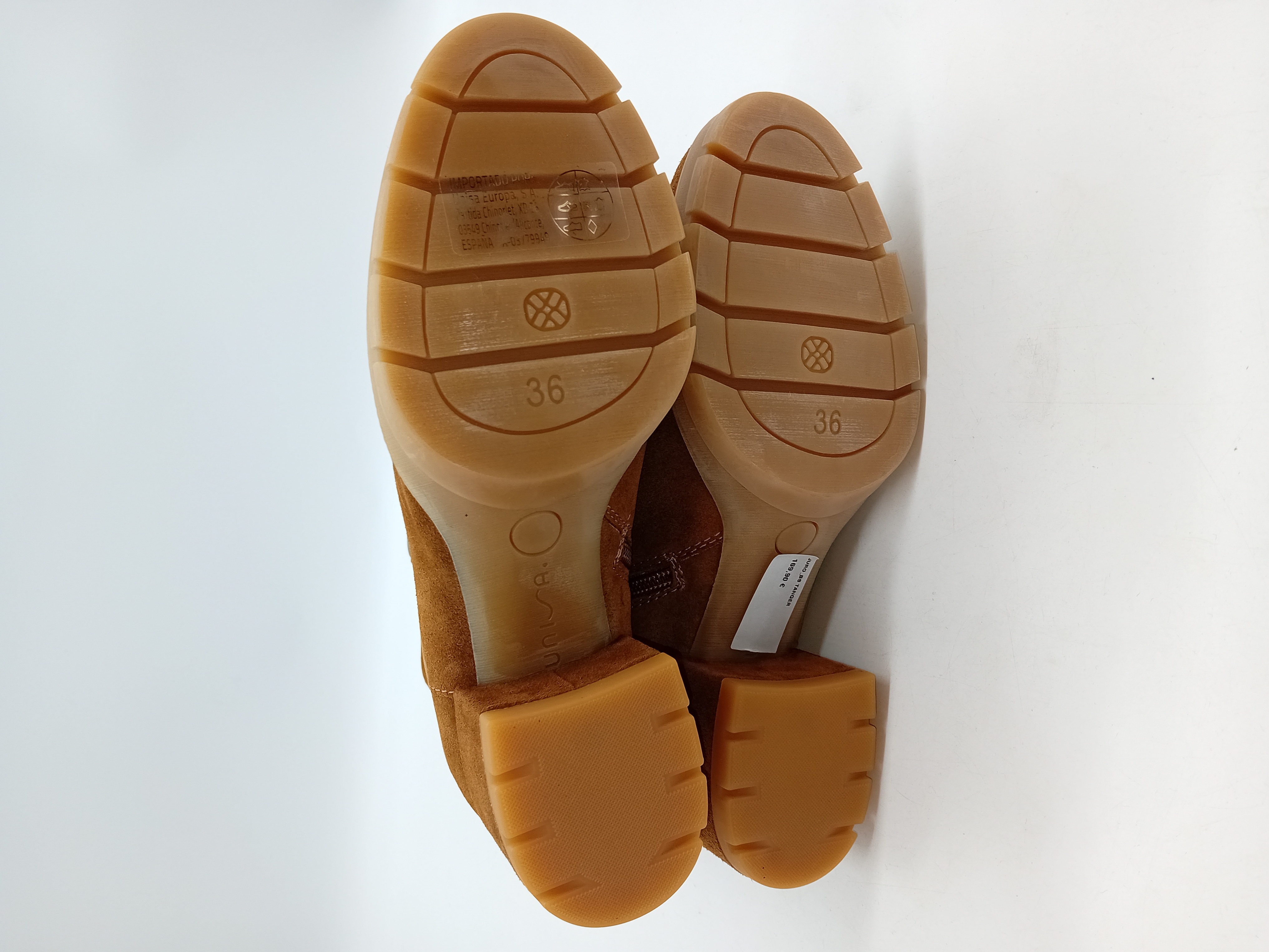 Bottes En Daim Marron Unisa 36