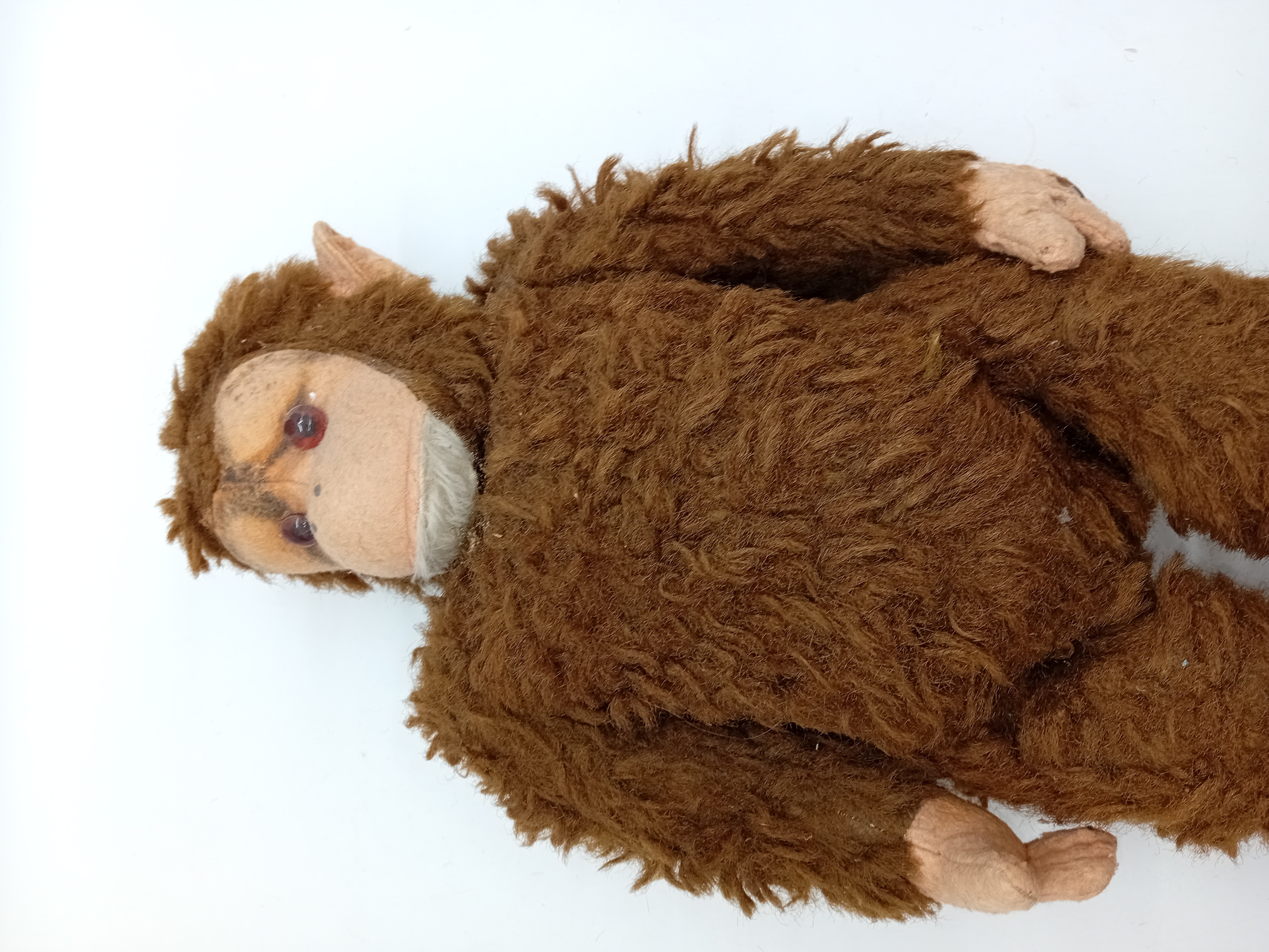 Peluche Singe Vintage Marron
