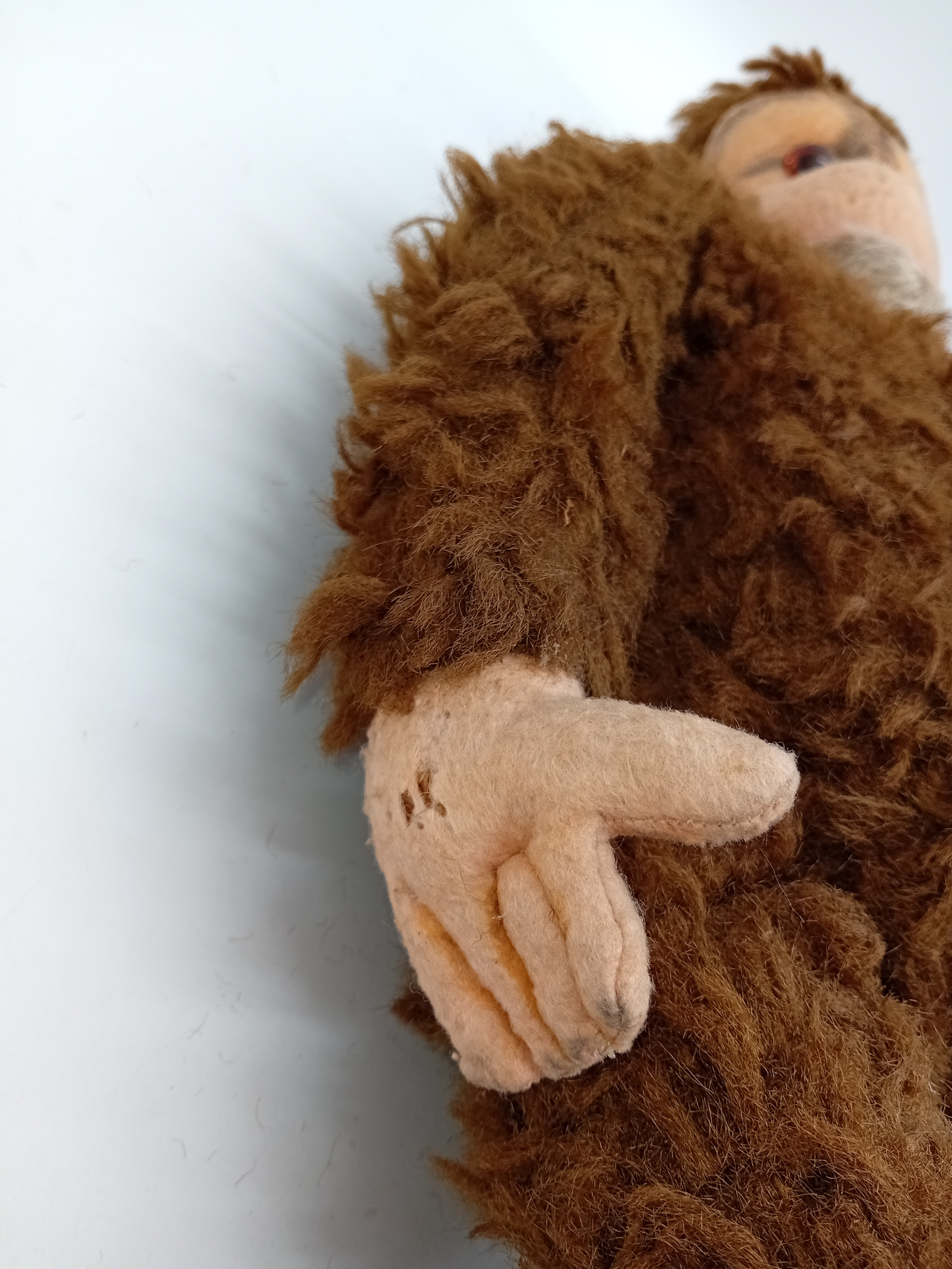 Peluche Singe Vintage Marron