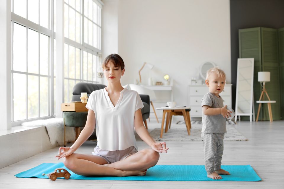 Postnatal pilates, online course