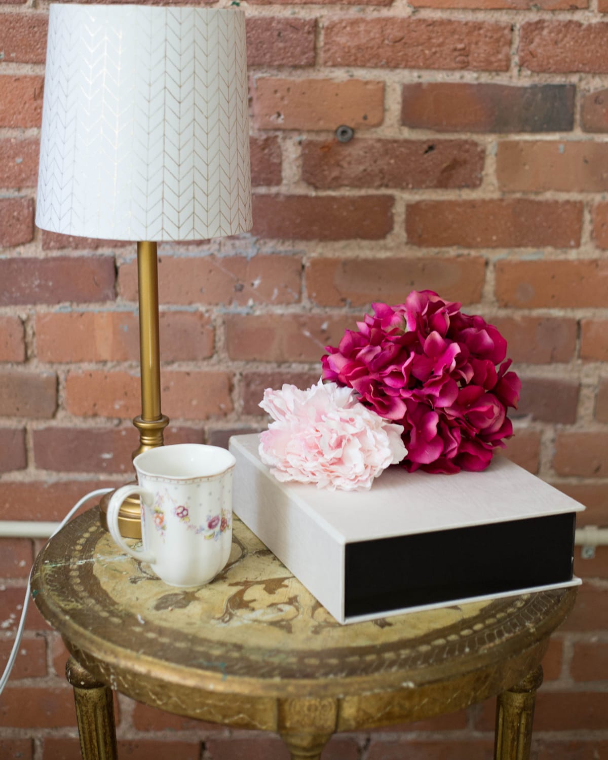 The pleated table lamp from Lume Works.